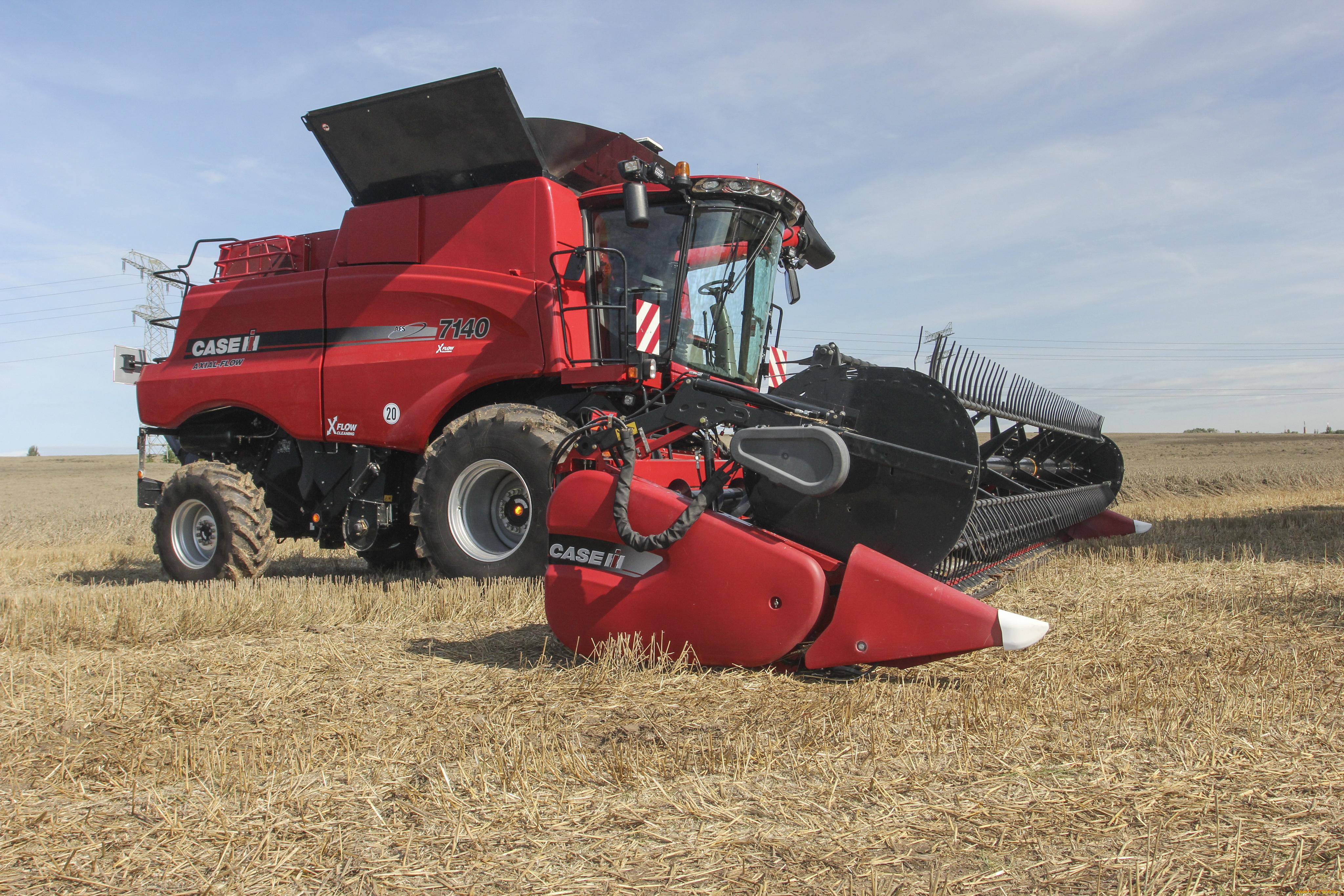 техника, комбайны, case