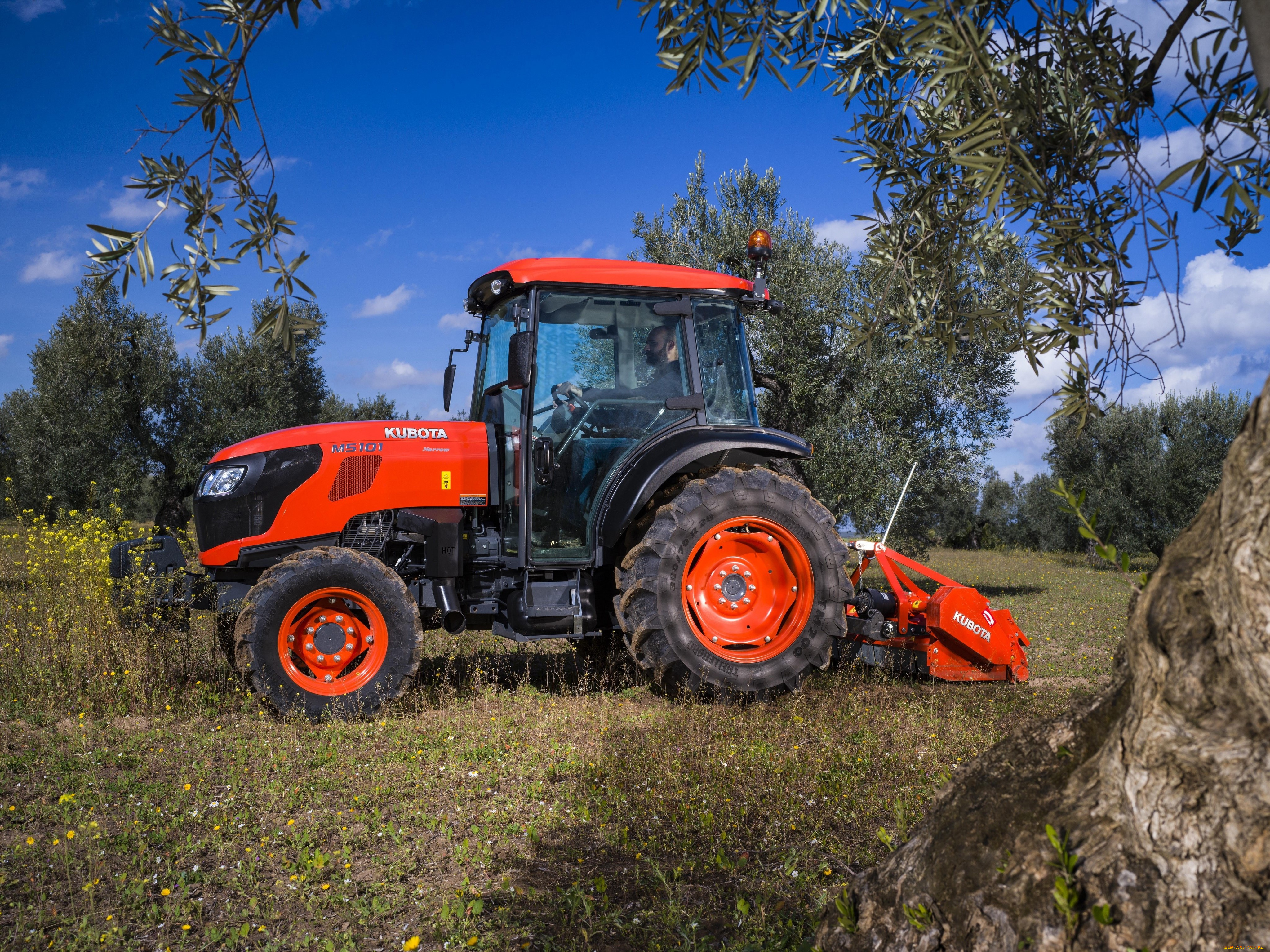 техника, газонокосилки, kubota