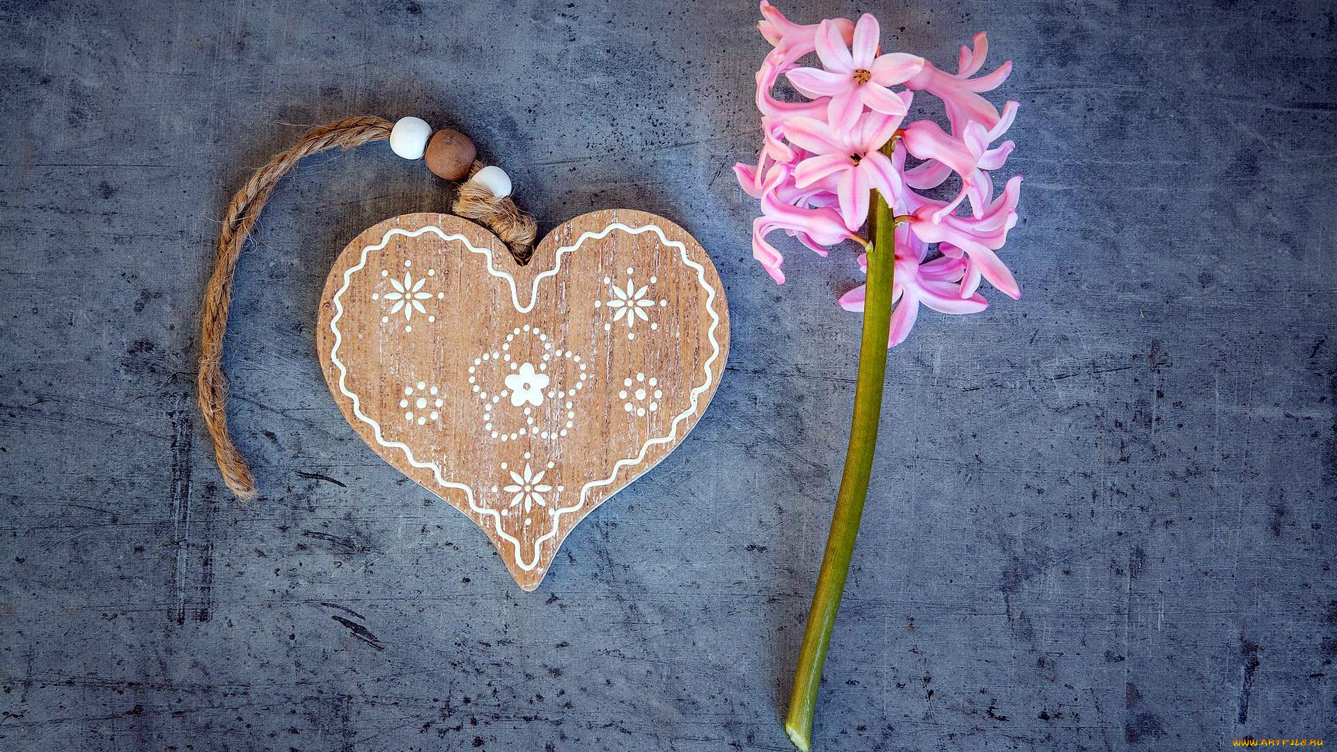 праздничные, день, святого, валентина, , сердечки, , любовь, сердечко, гиацинт