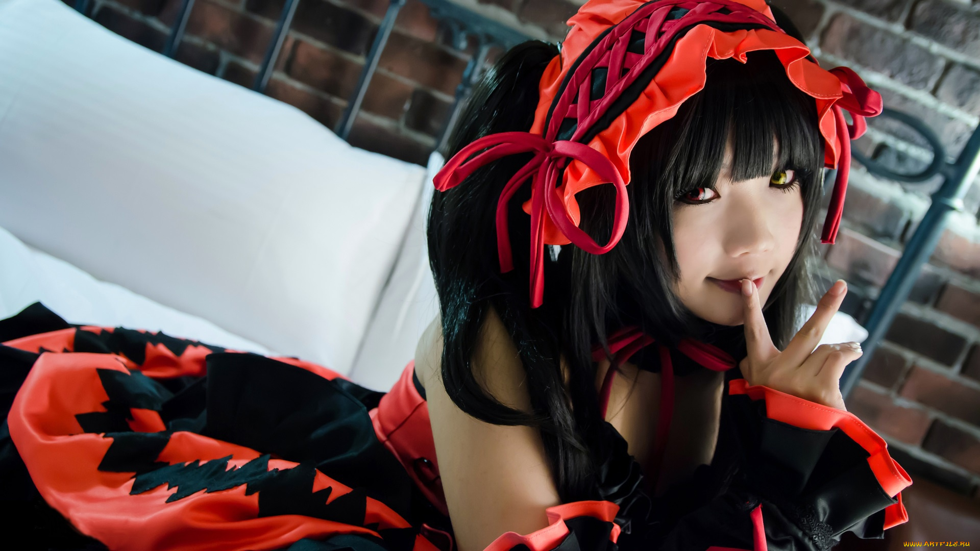 разное, cosplay, , косплей, date, a, live, kurumi, tokisaki, cosplay, японка