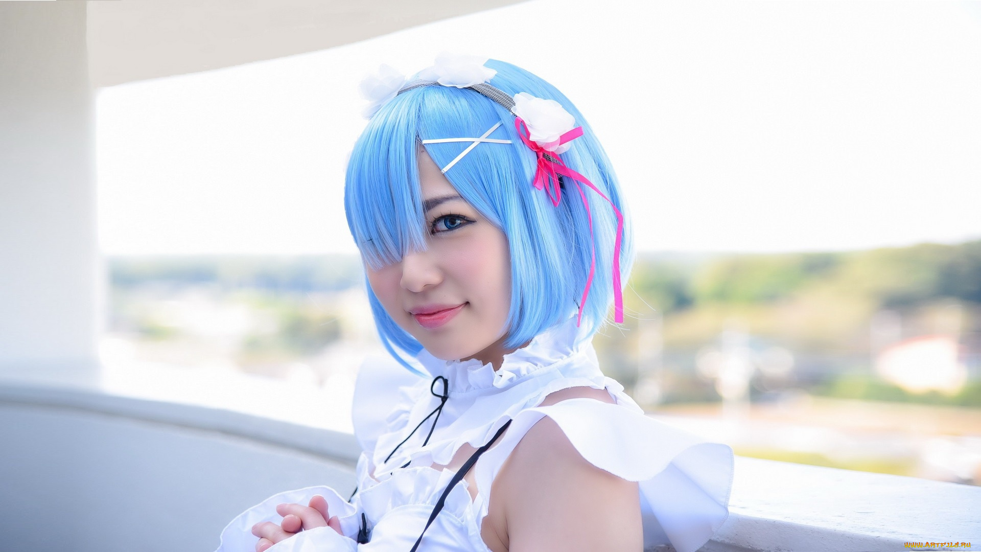 разное, cosplay, , косплей, re, zero, kara, hajimeru, isekai, seikatsu, rem, cosplay, японка