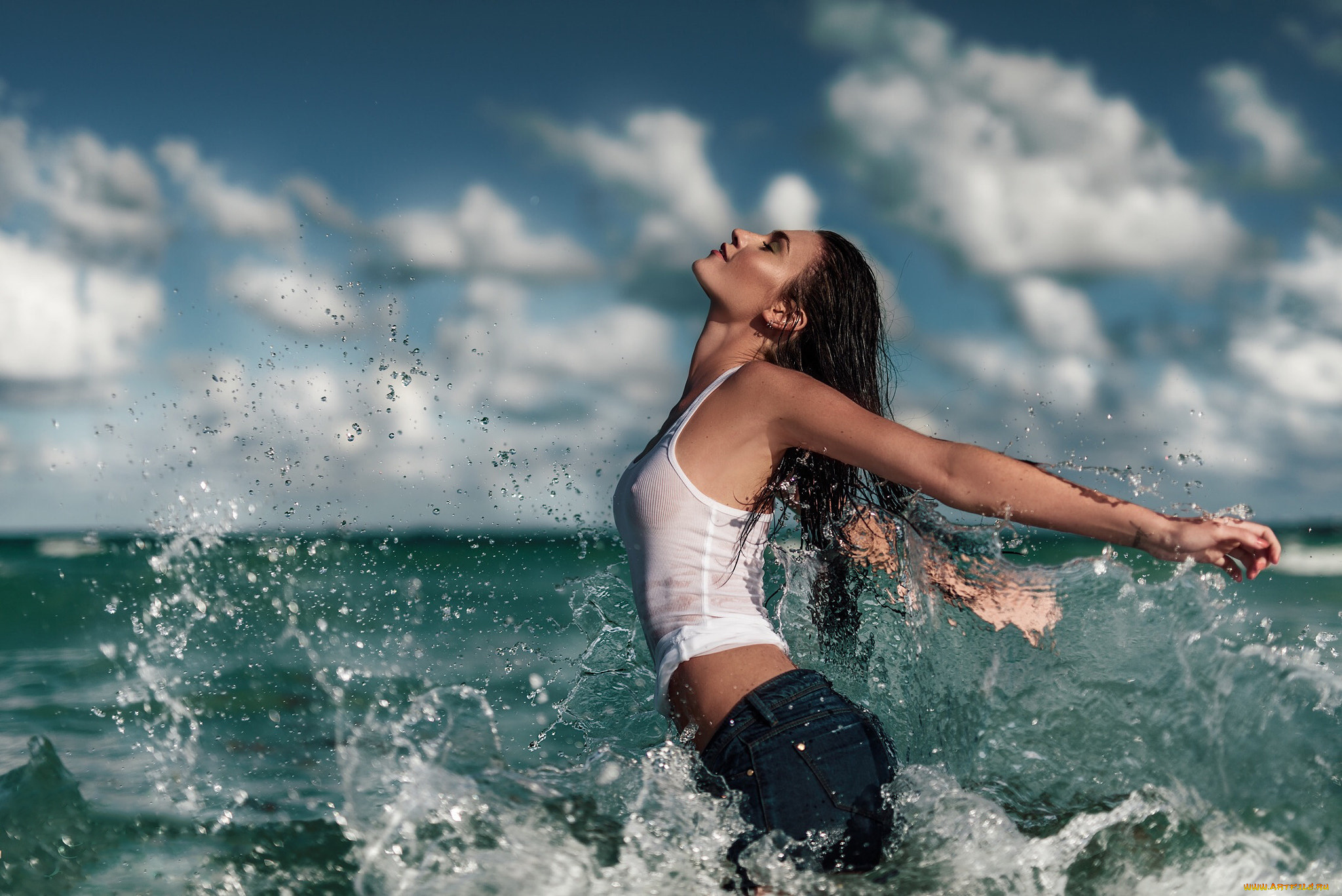 девушка, девушки, -unsort, , брюнетки, темноволосые, модель