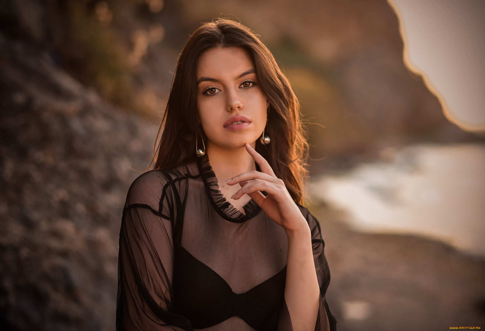 девушка, девушки, -unsort, , брюнетки, темноволосые, модель