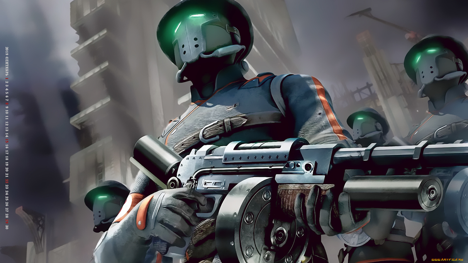 календари, фэнтези, 2019, calendar, воин, оружие, солдат