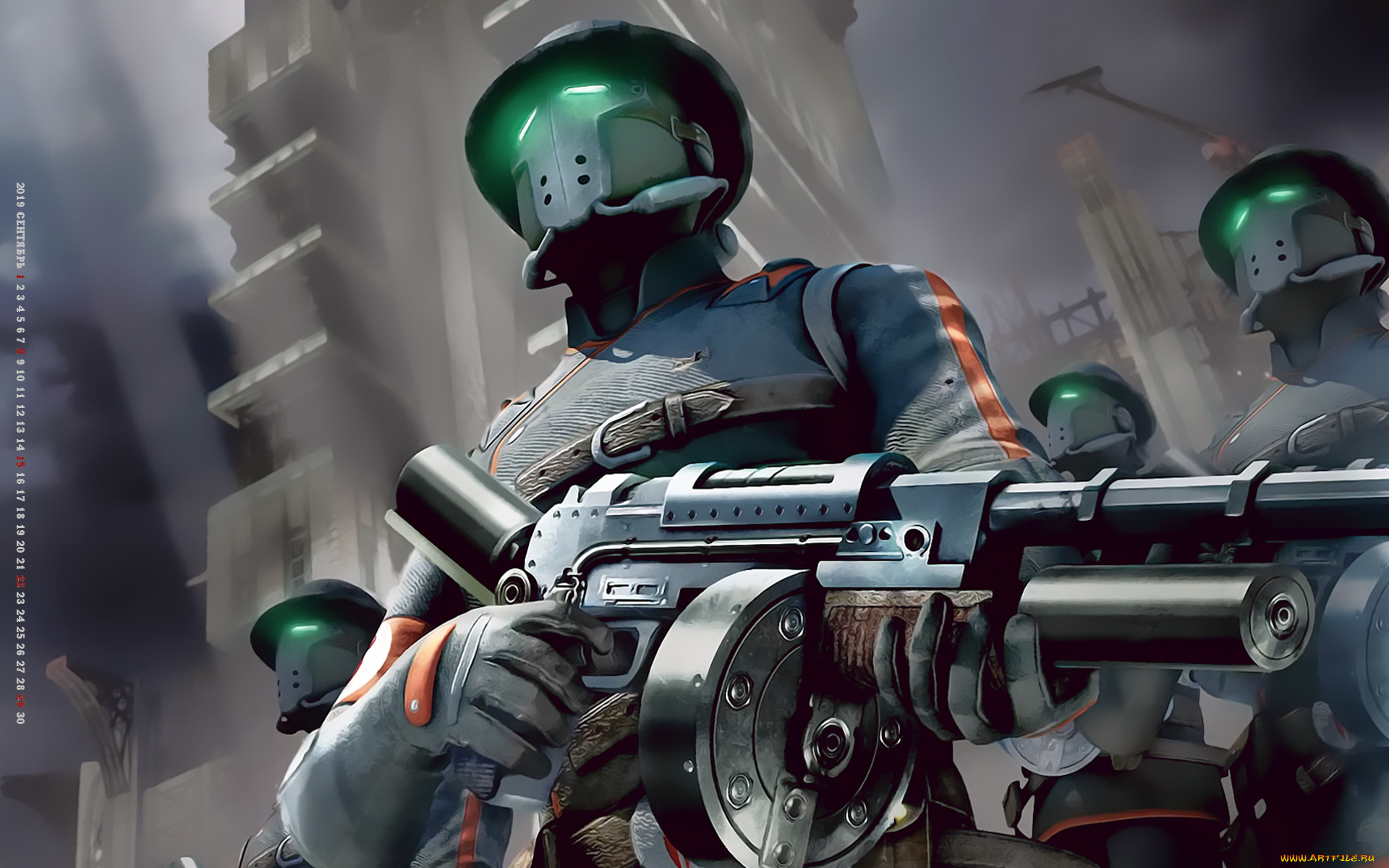 календари, фэнтези, 2019, calendar, воин, оружие, солдат