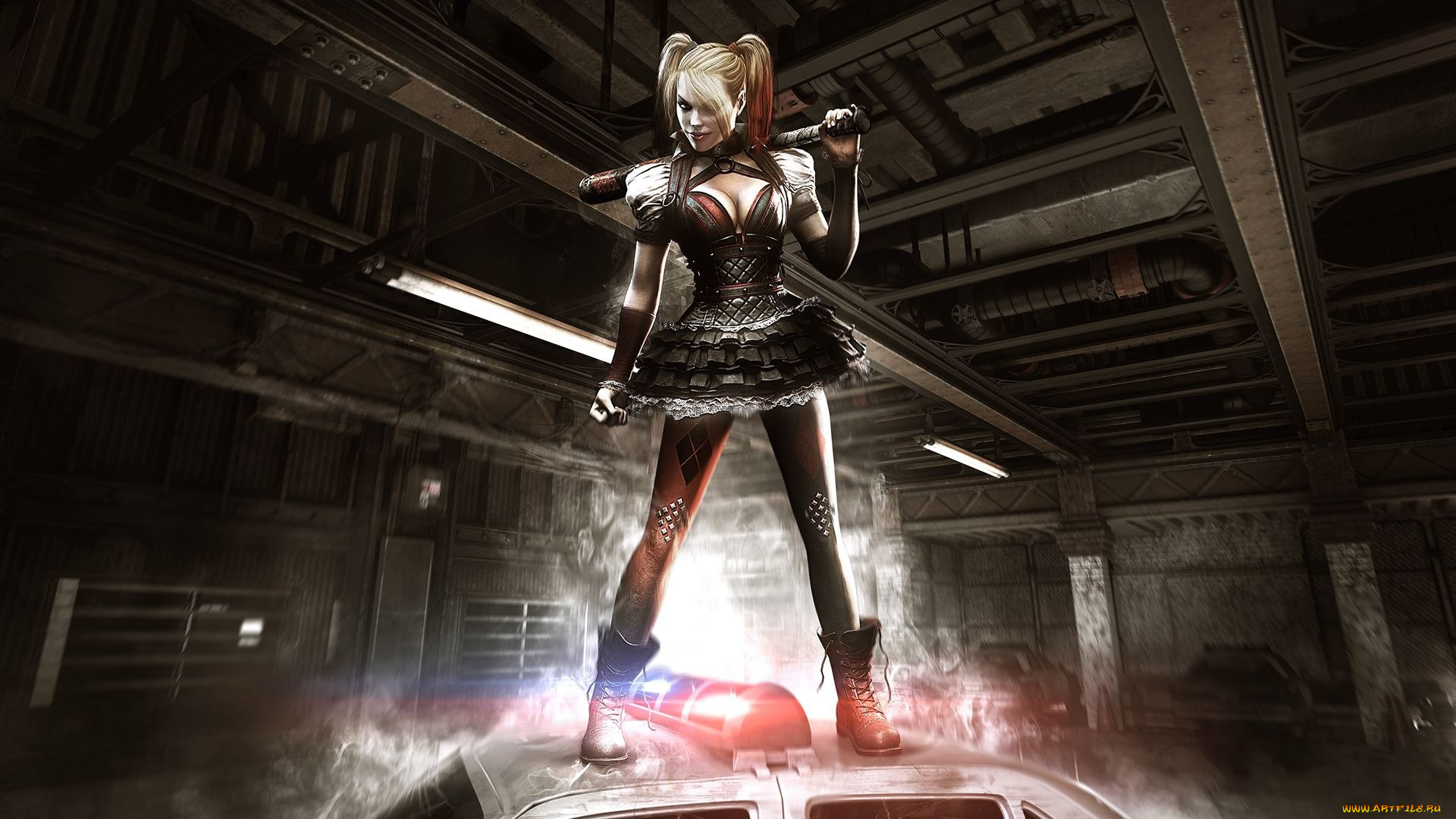 видео, игры, batman, , arkham, knight, harley, quinn, arkham, knight