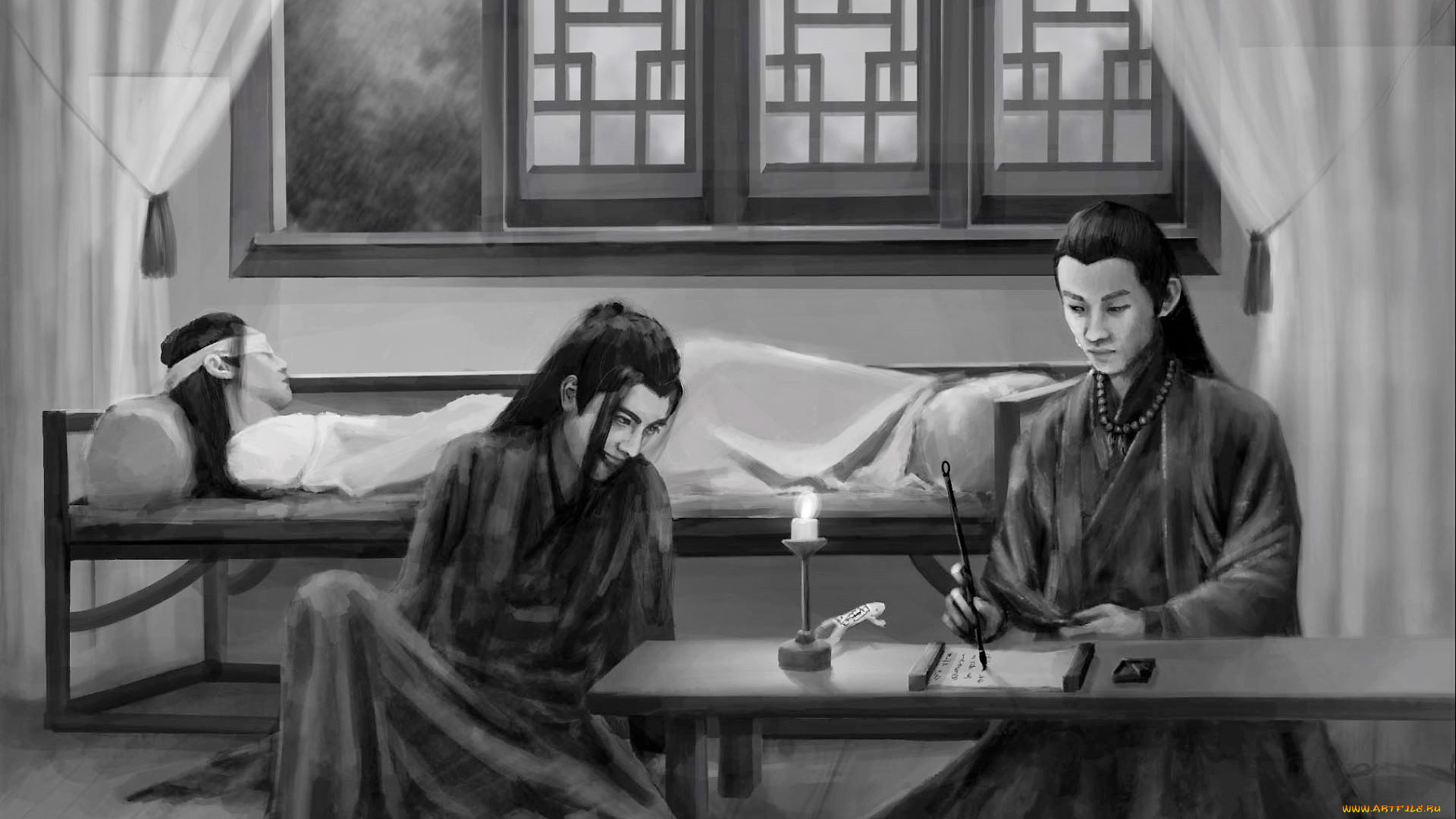 рисованное, кино, , мультфильмы, сюэ, ян, сяо, синчень, сун, лань