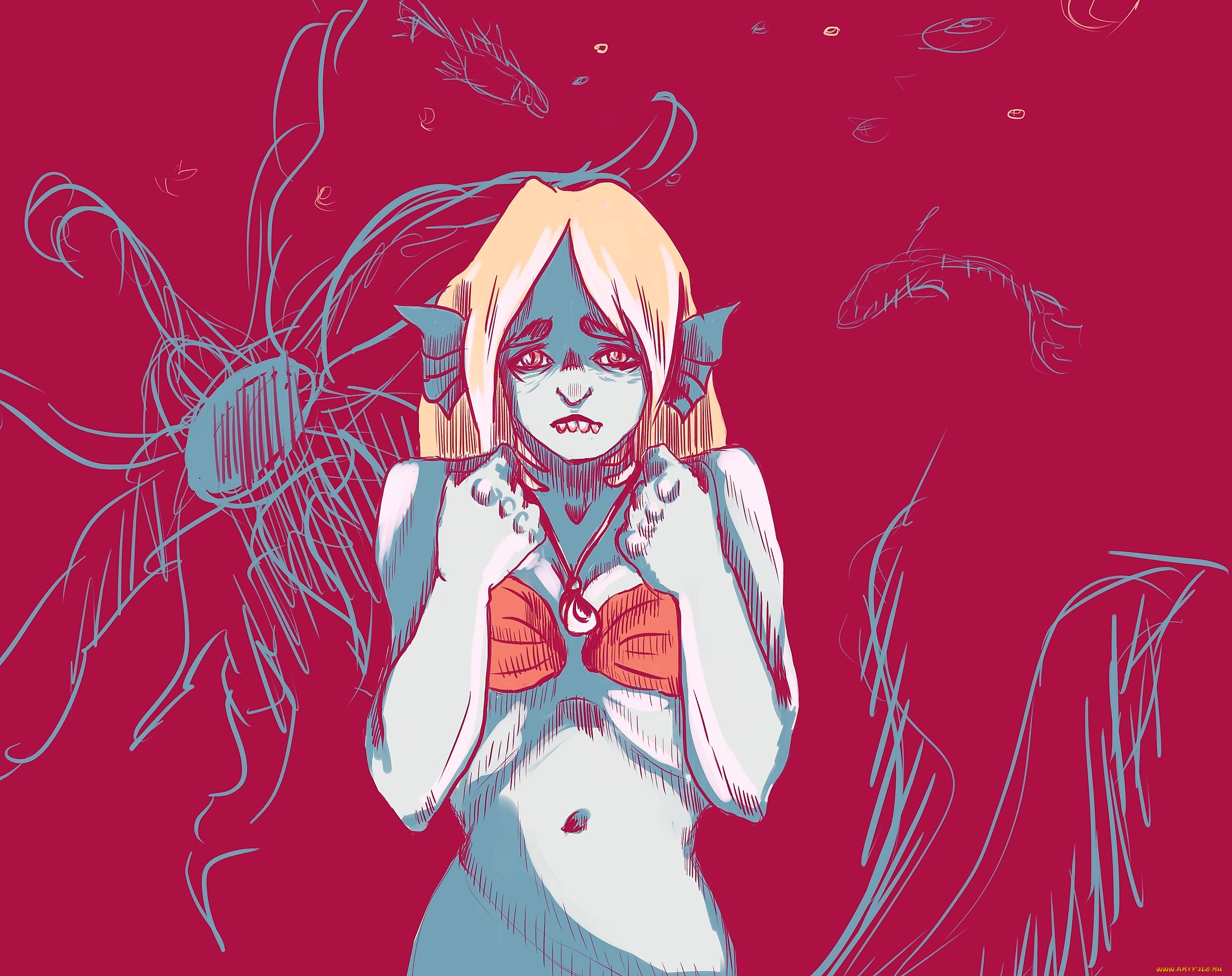 фэнтези, русалки, русалка