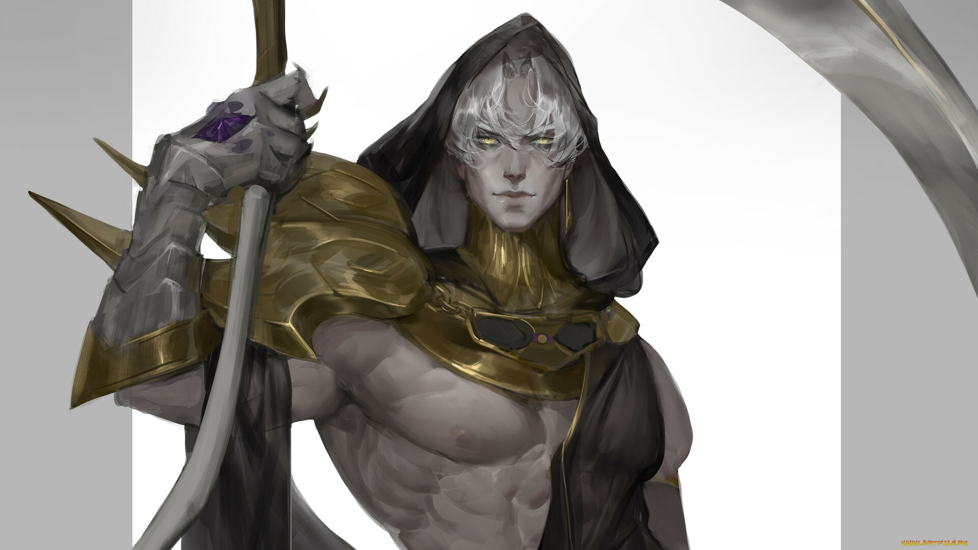 фэнтези, люди, парень