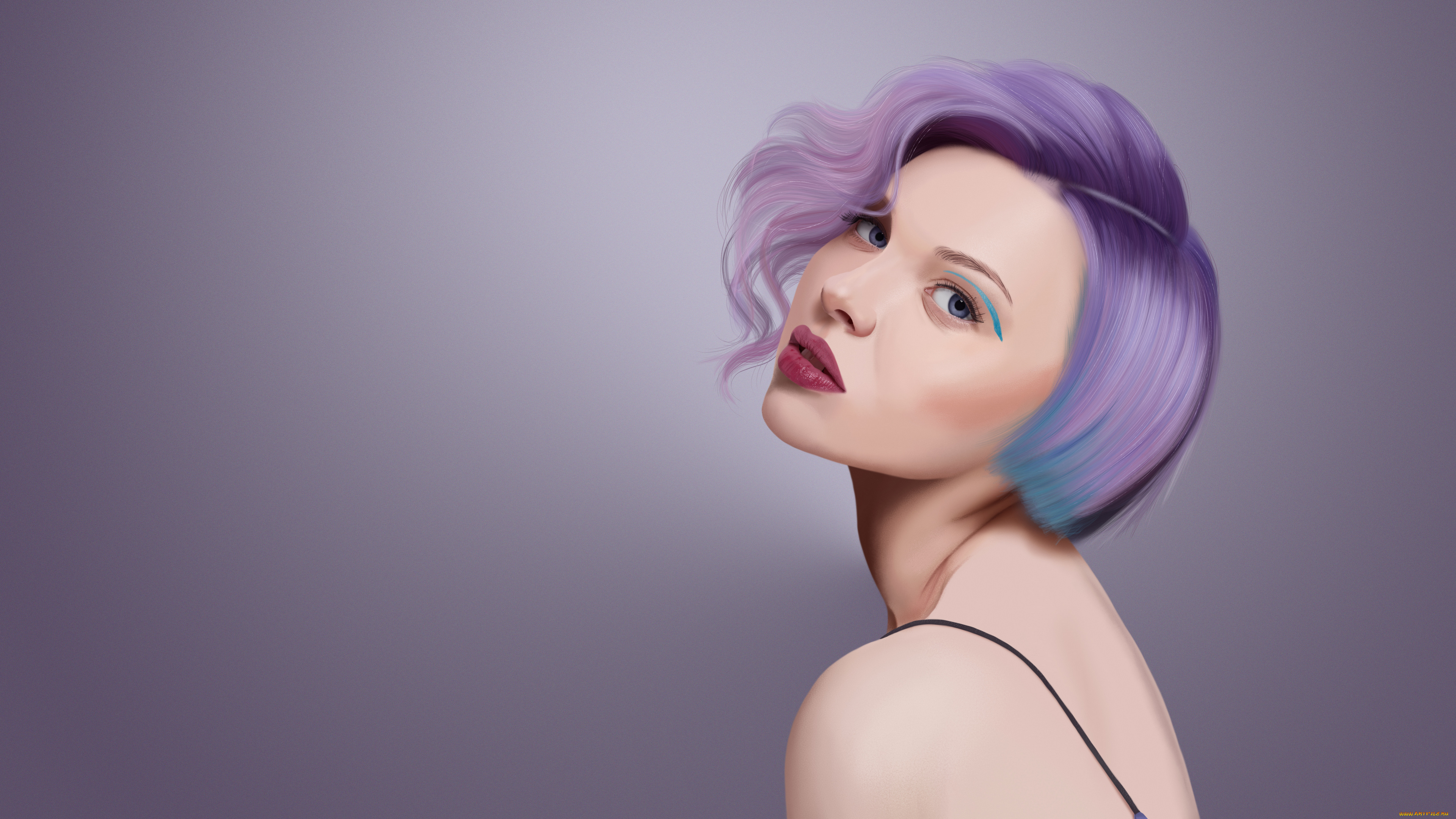 рисованное, люди, цифровое, искусство, иллюстрация, модель, рисунок, портрет, лицо