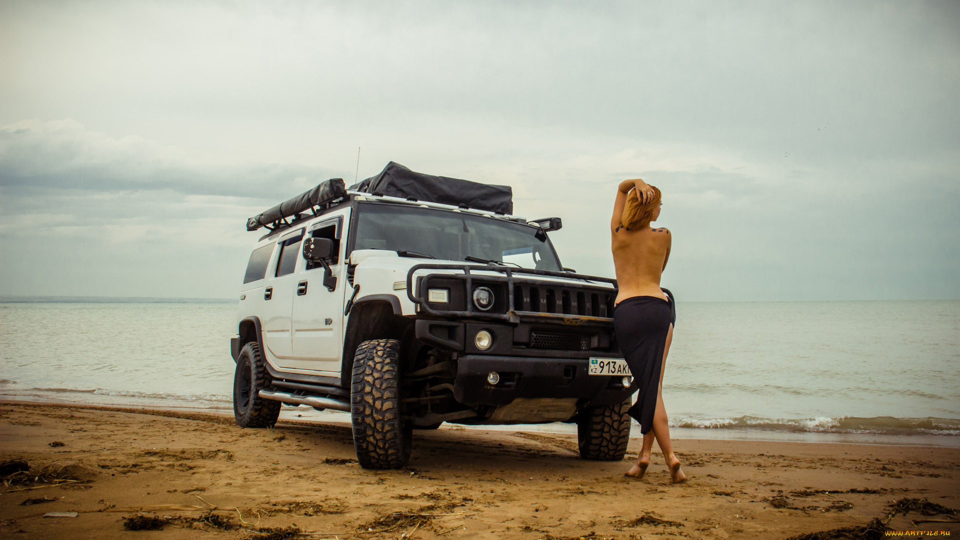 автомобили, -авто, с, девушками, hummer, h2