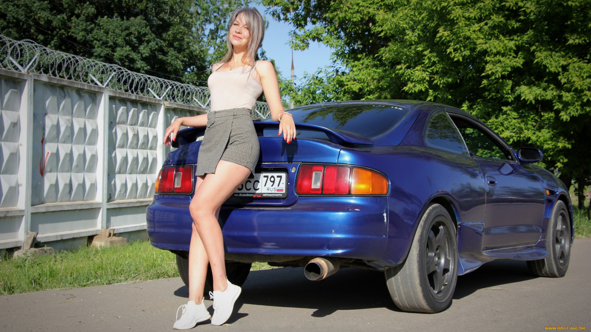 автомобили, -авто, с, девушками, красивая, девушка