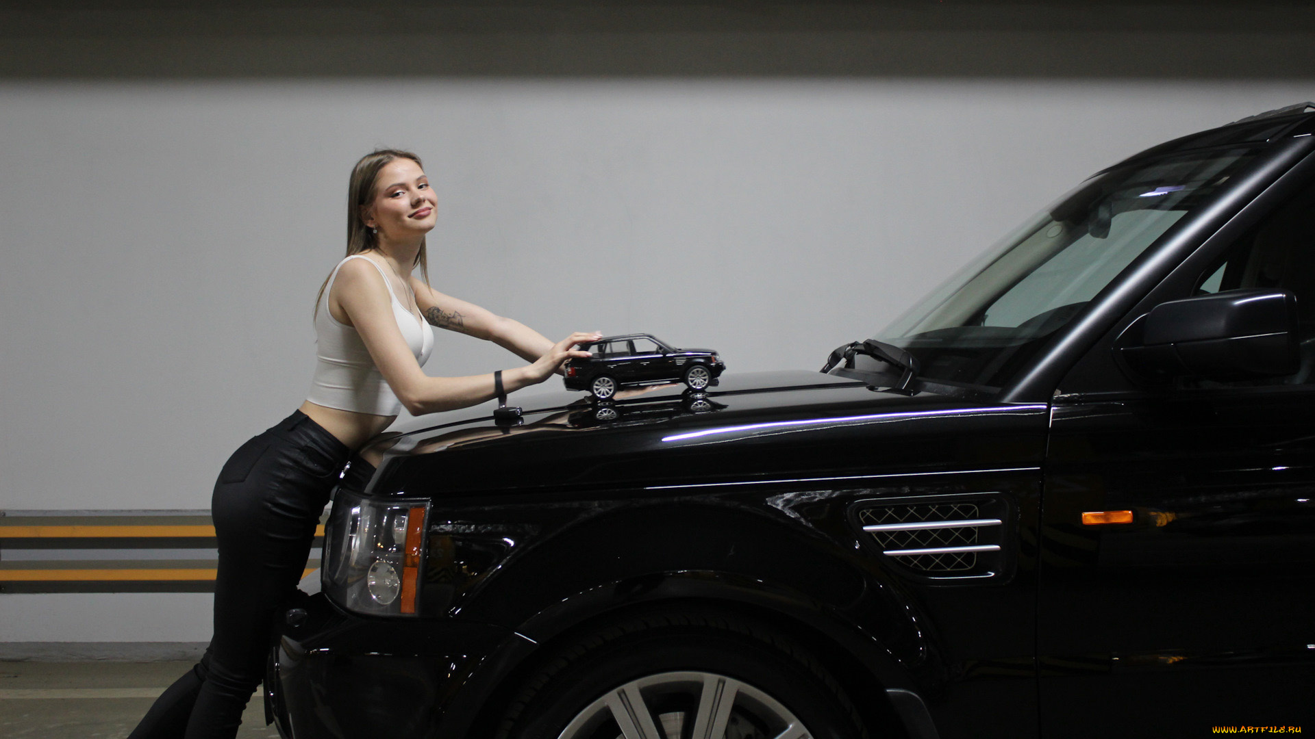 автомобили, -авто, с, девушками, land, rover, range