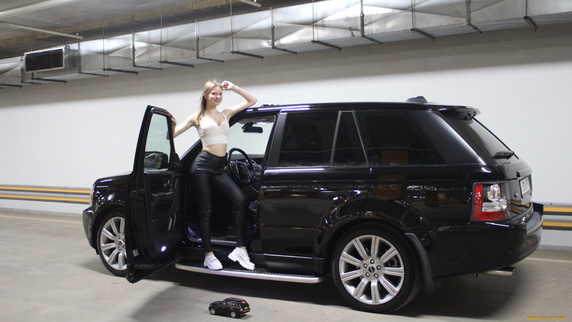 автомобили, -авто, с, девушками, land, rover, range