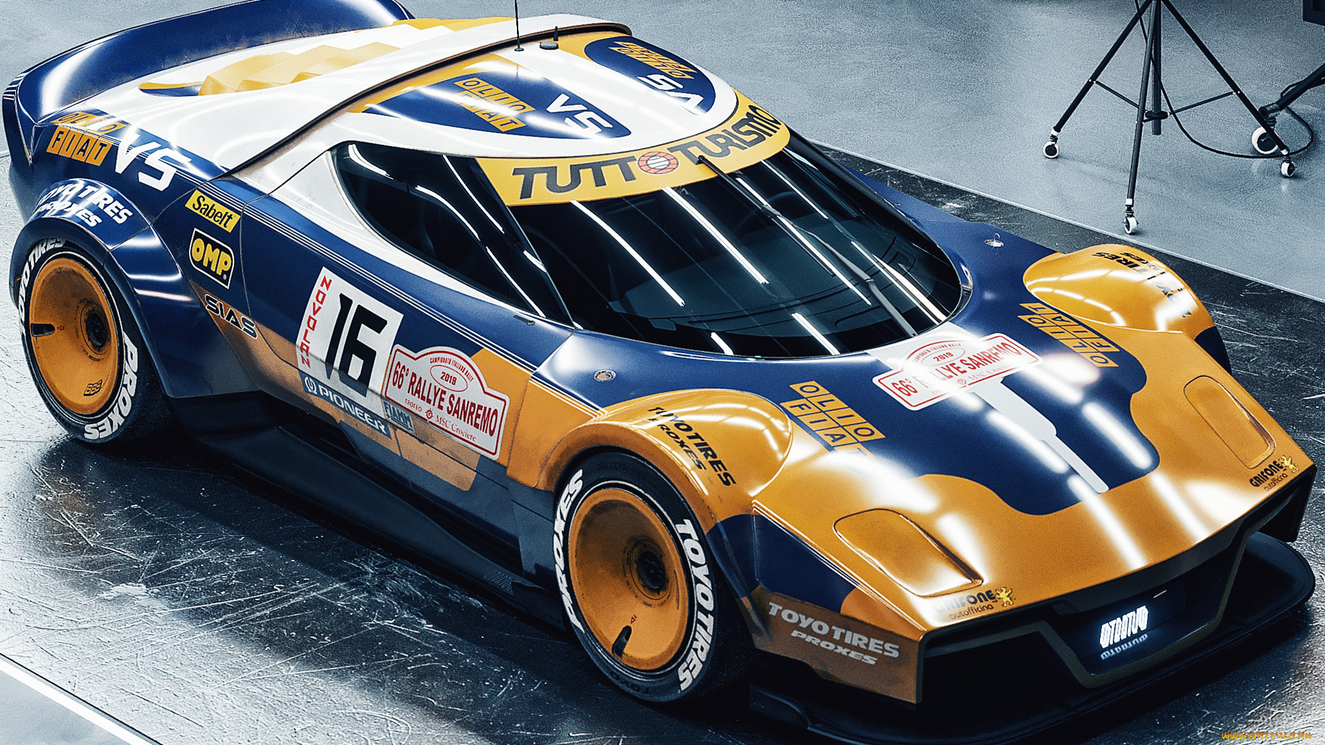 автомобили, 3д, lancia