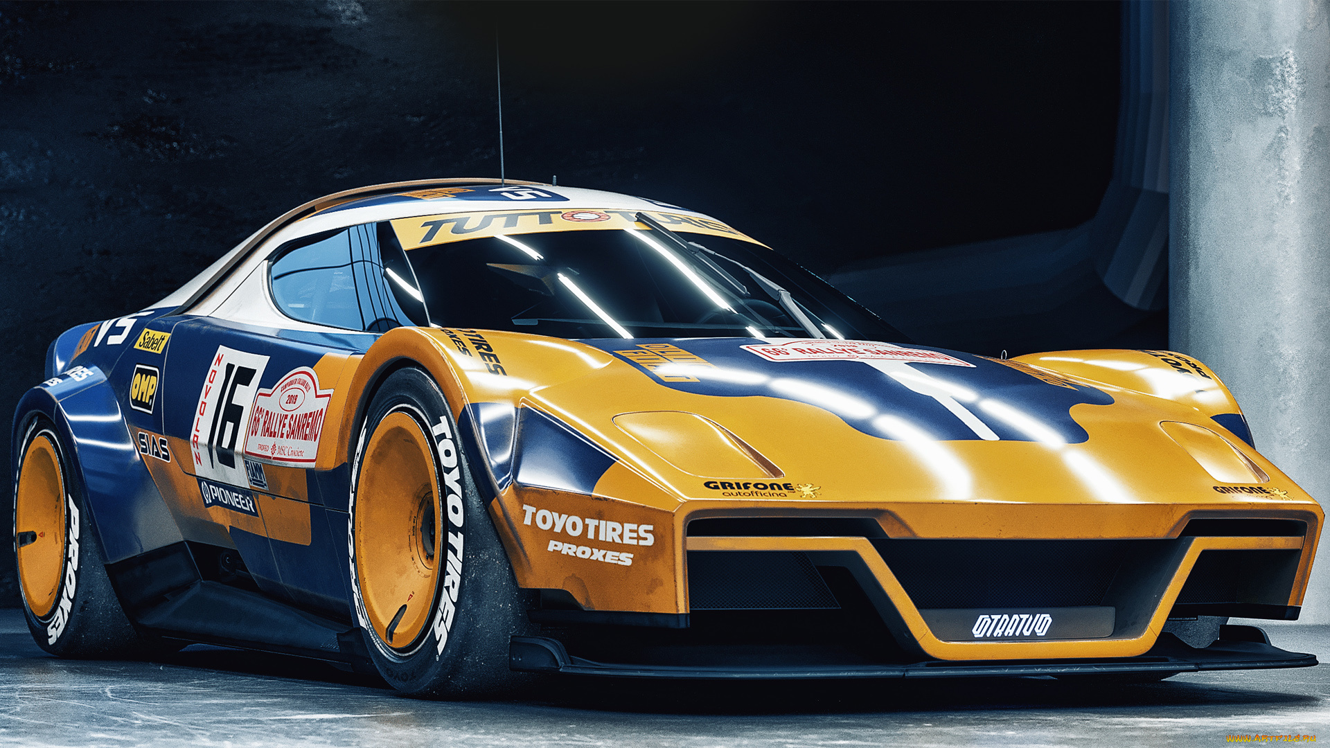 автомобили, 3д, lancia