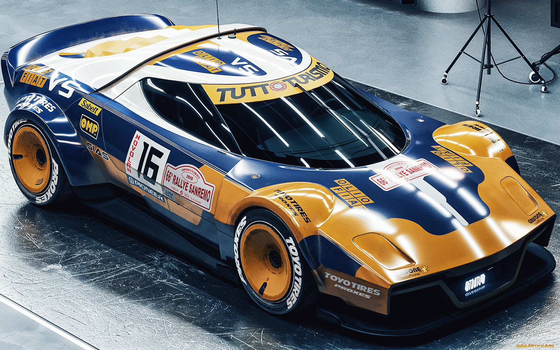 автомобили, 3д, lancia