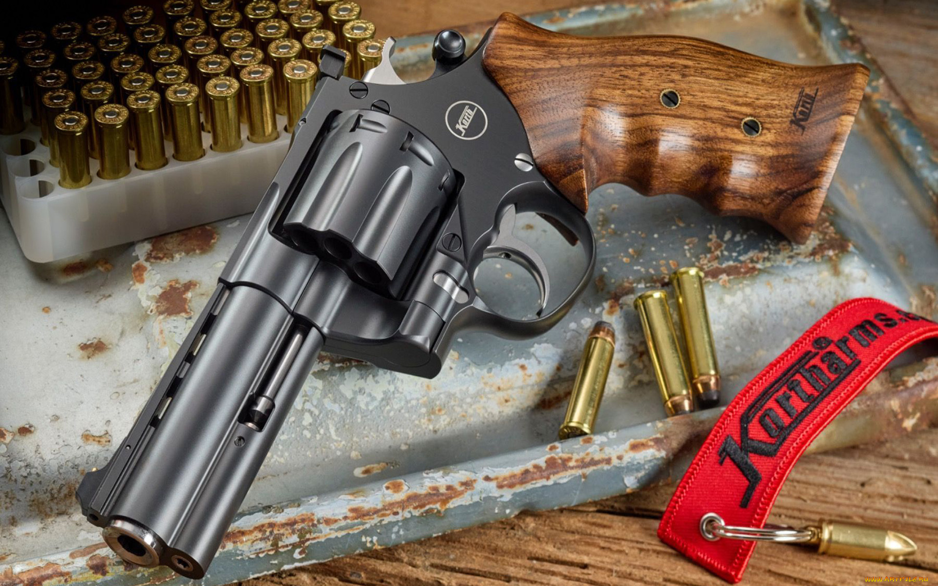 оружие, револьверы, korth