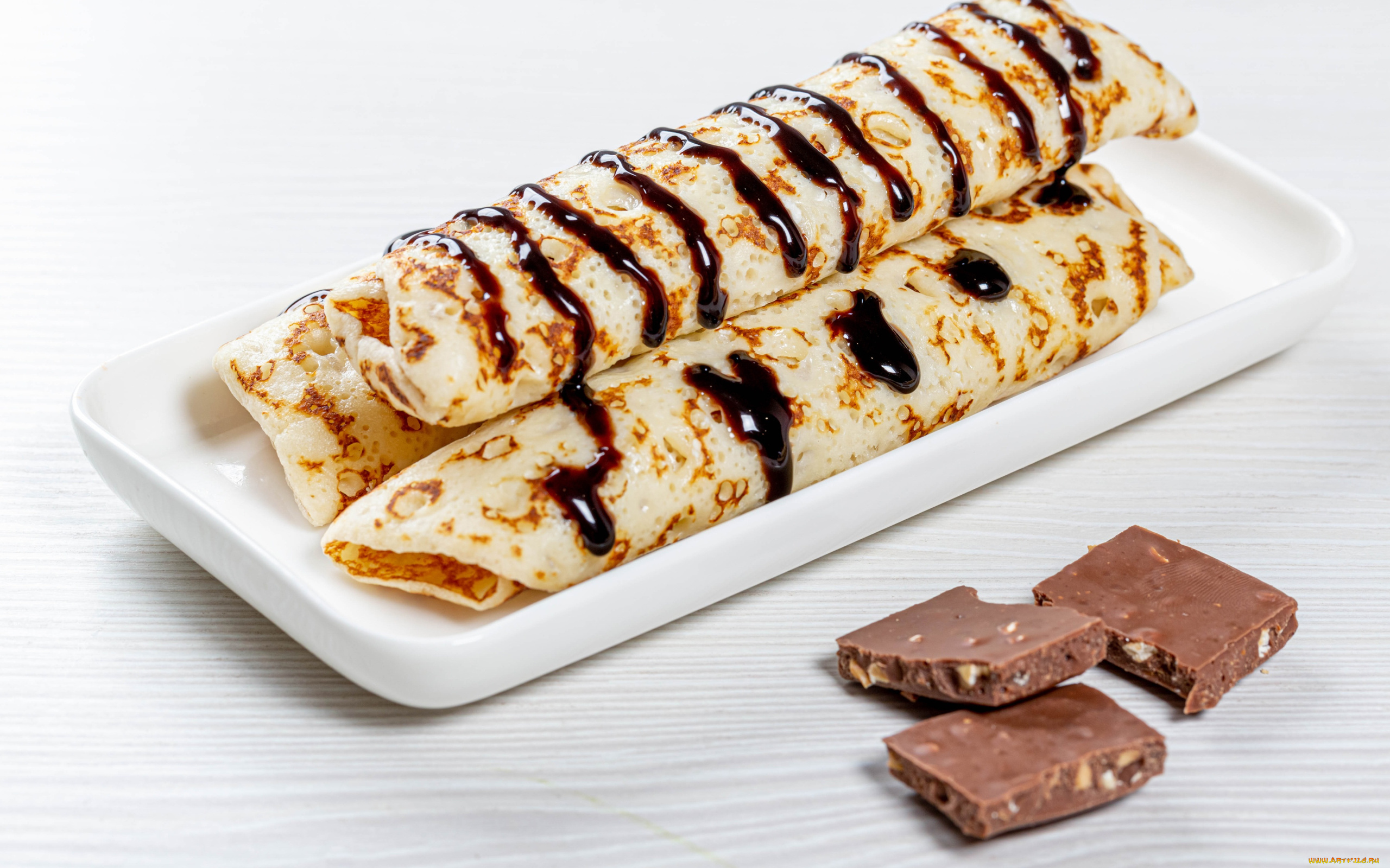 еда, блины, , оладьи, шоколад, десерт