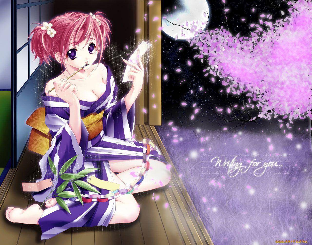 аниме, carnelian, девушка, глаза, волосы