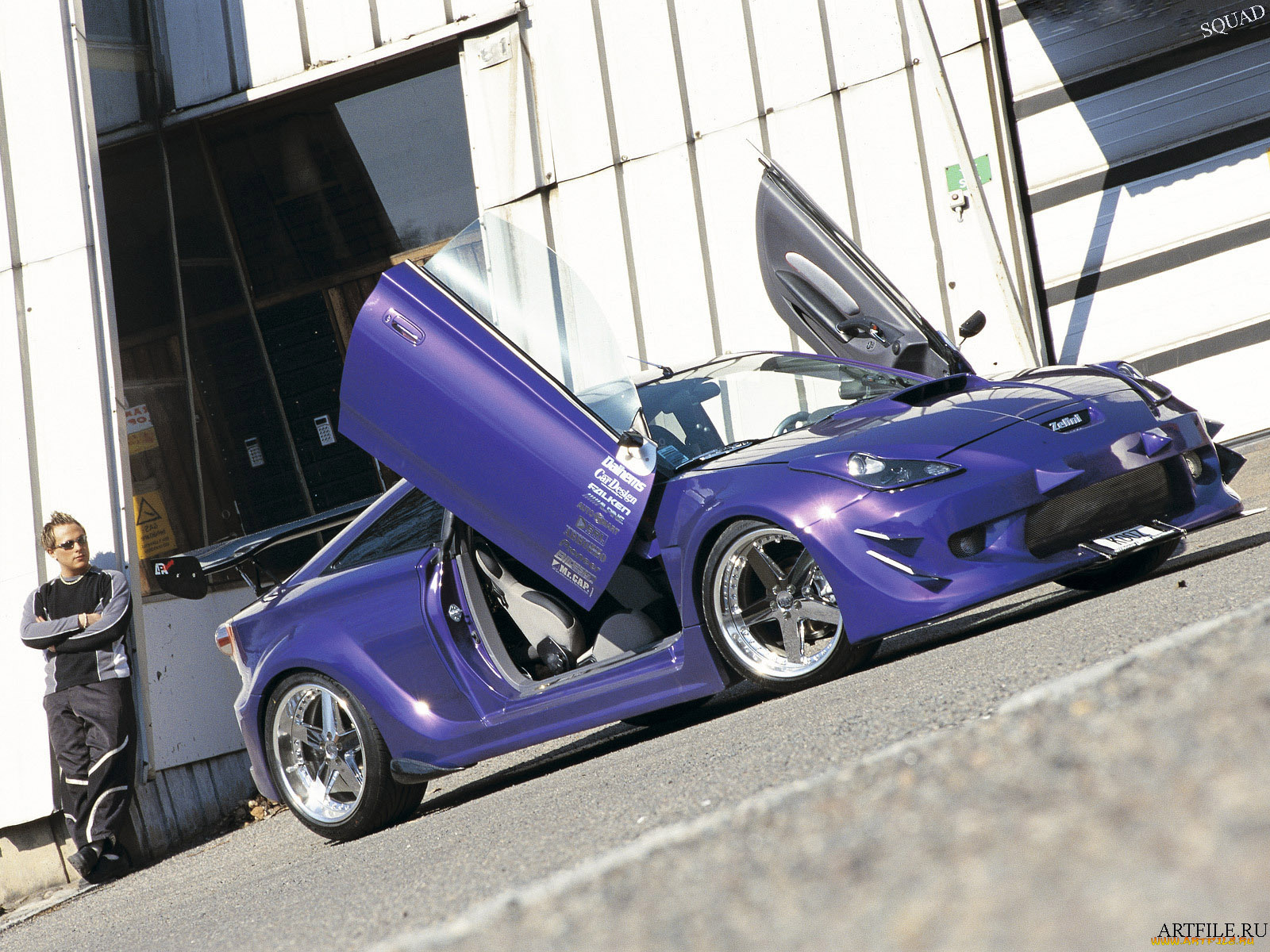 tuning, by, lookas, koos, toyota, celica, named, zuperior, автомобили