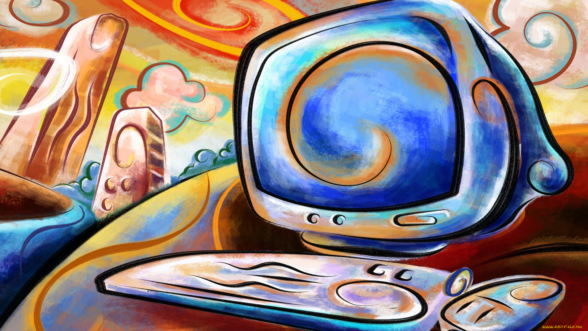 рисованные, другое