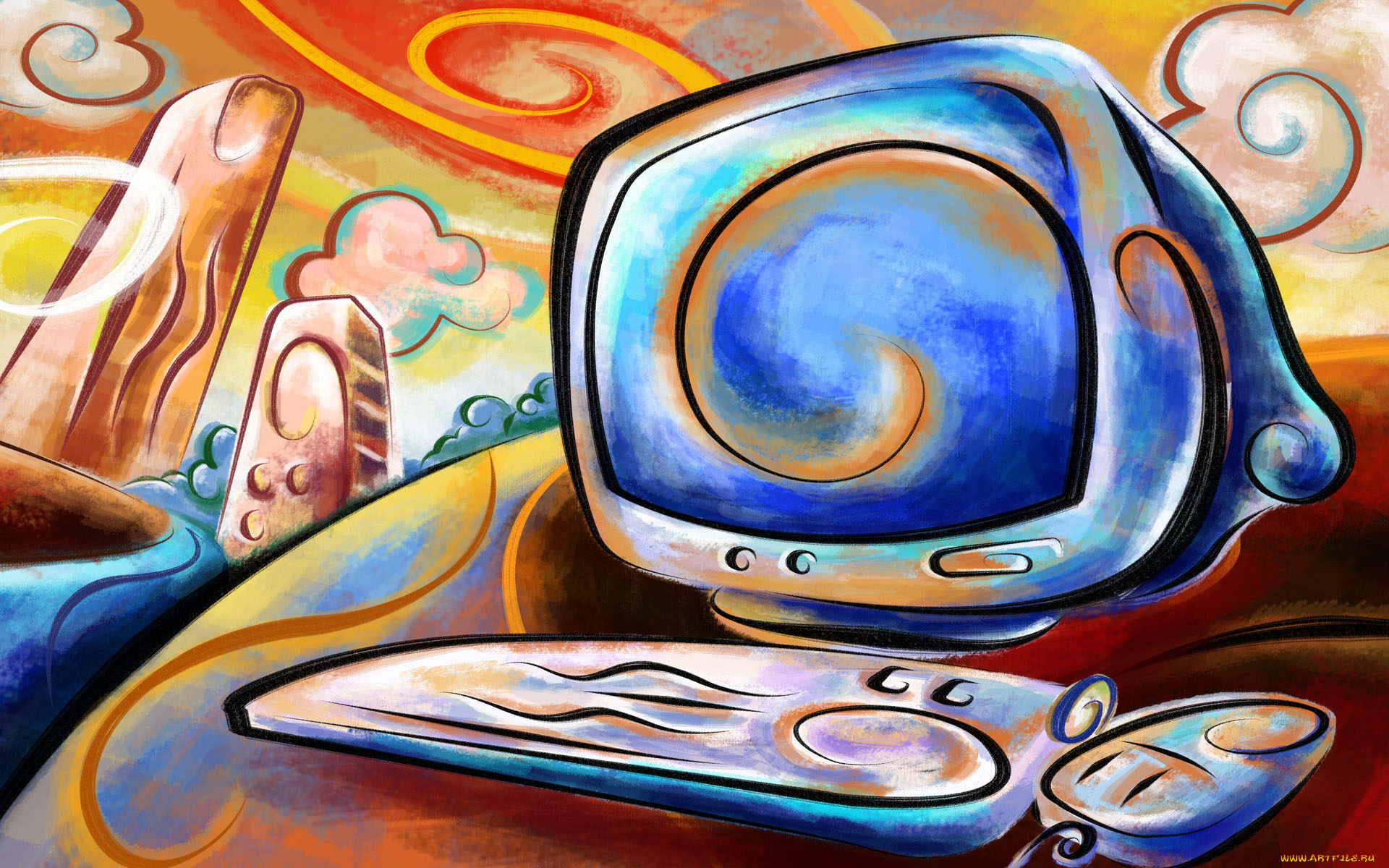 рисованные, другое