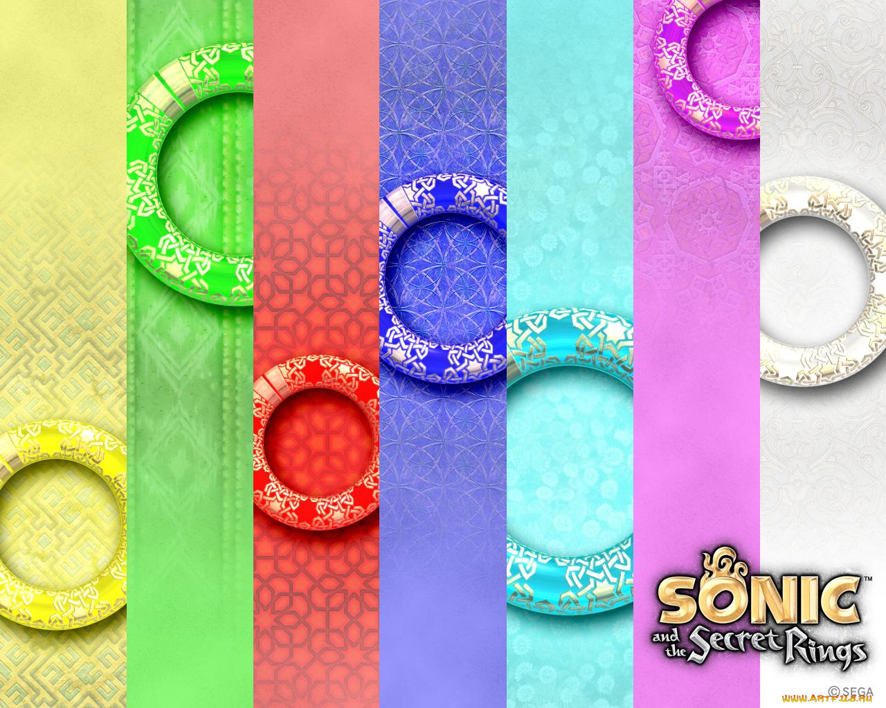 sonic, and, the, secret, rings, видео, игры