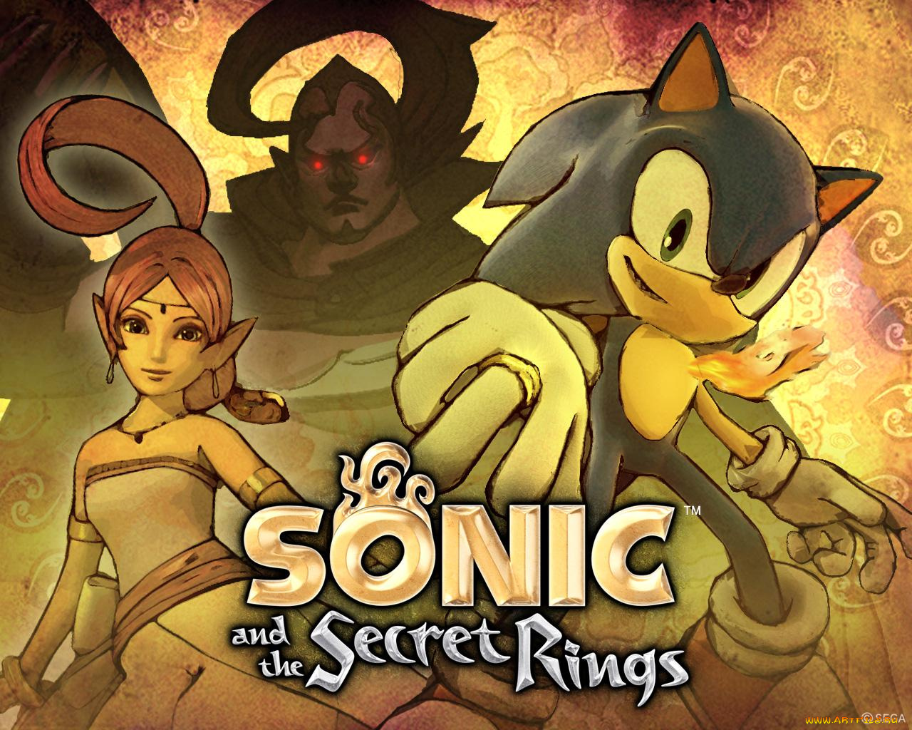sonic, and, the, secret, rings, видео, игры
