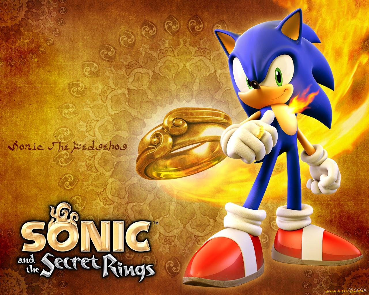 sonic, and, the, secret, rings, видео, игры