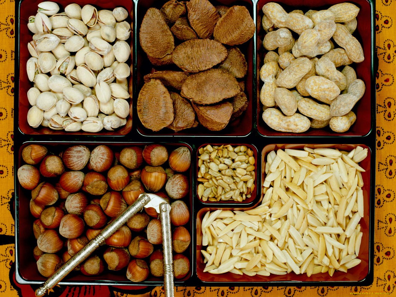 еда, орехи, каштаны
