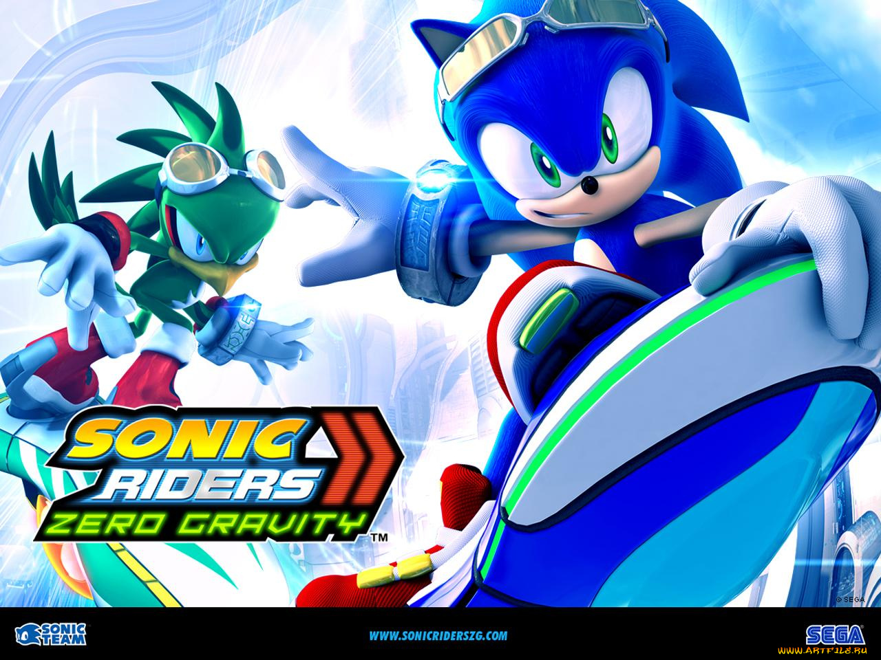 sonic, riders, zero, gravity, видео, игры