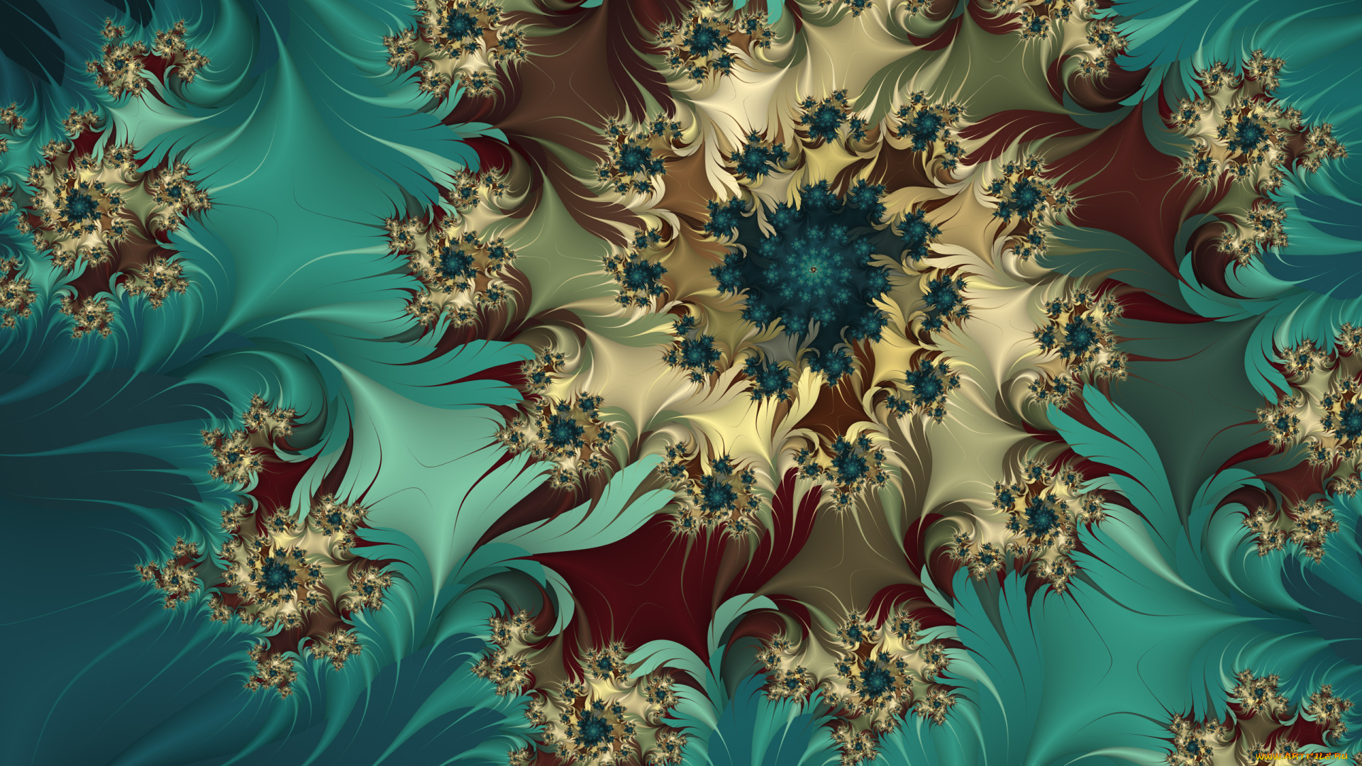 3д, графика, fractal, фракталы