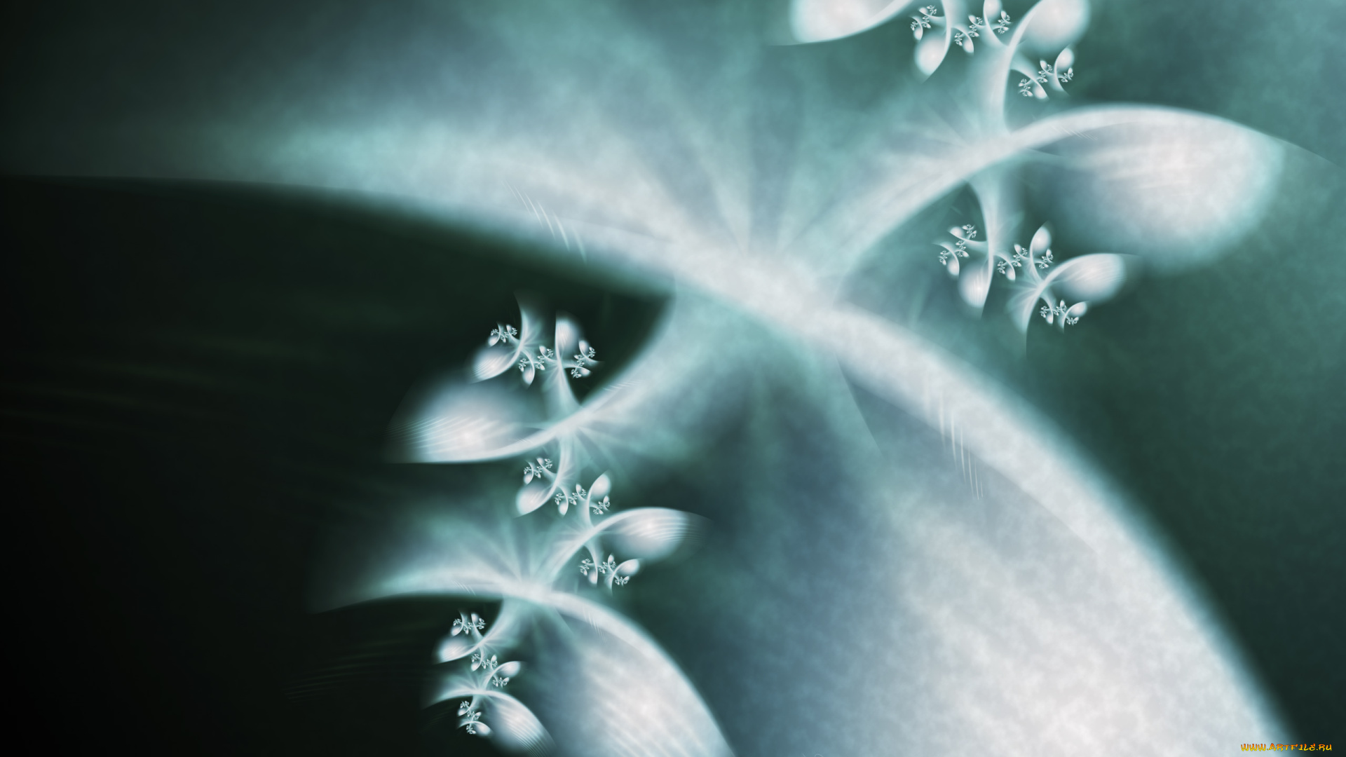 3д, графика, fractal, фракталы