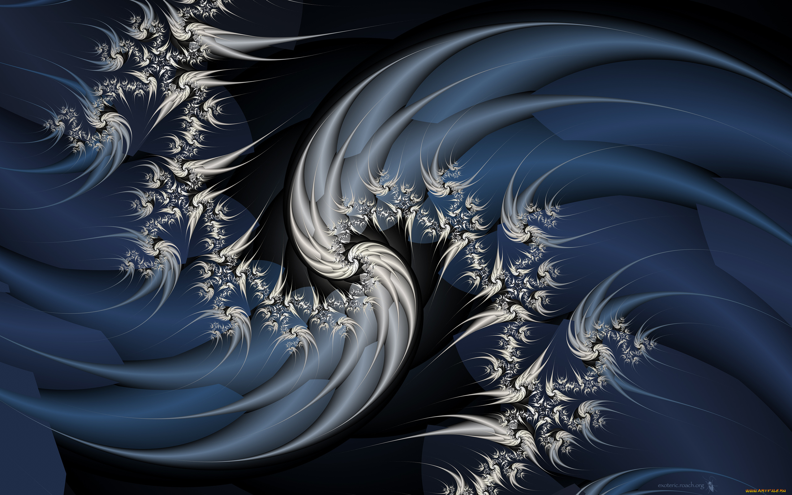 3д, графика, fractal, фракталы