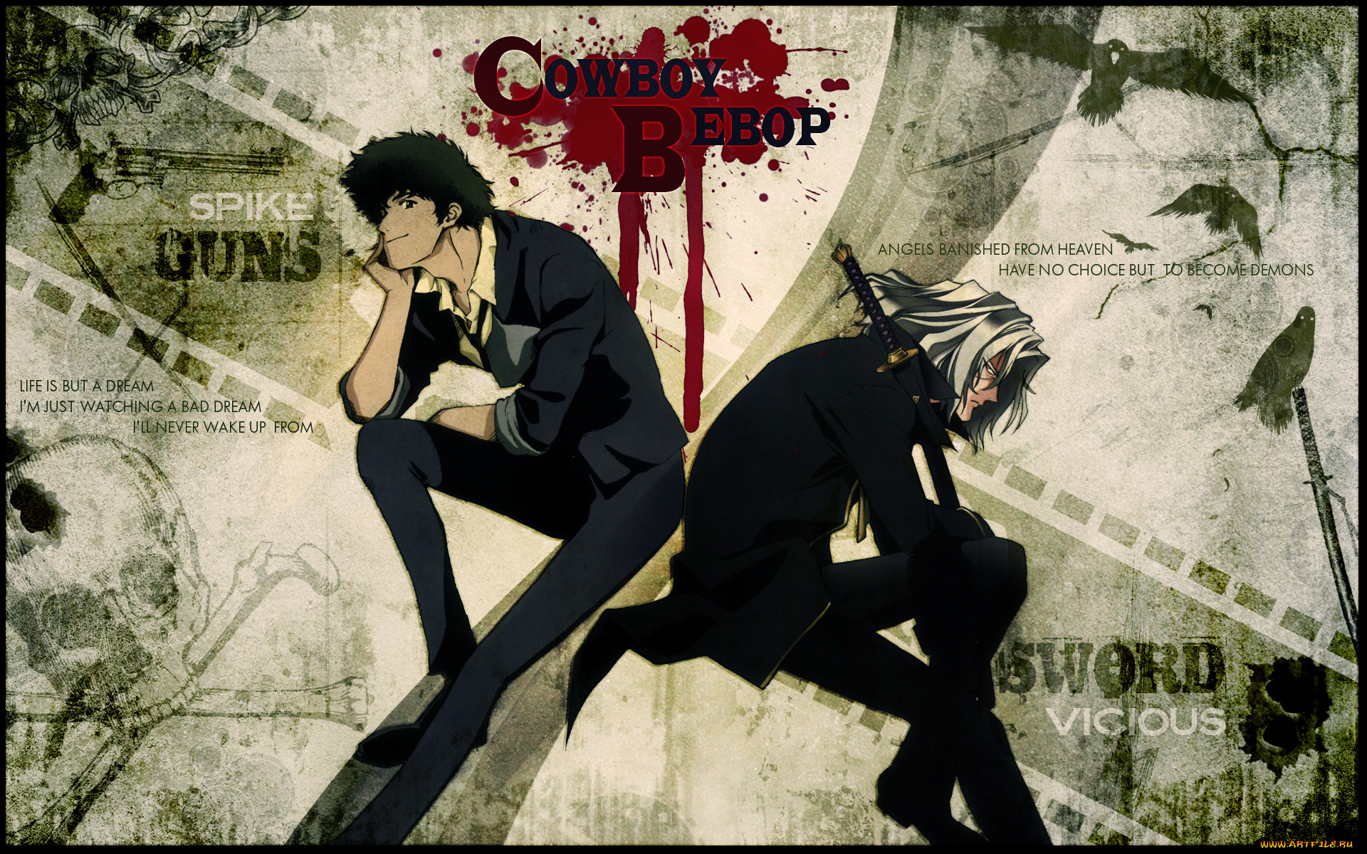 аниме, cowboy, bebop