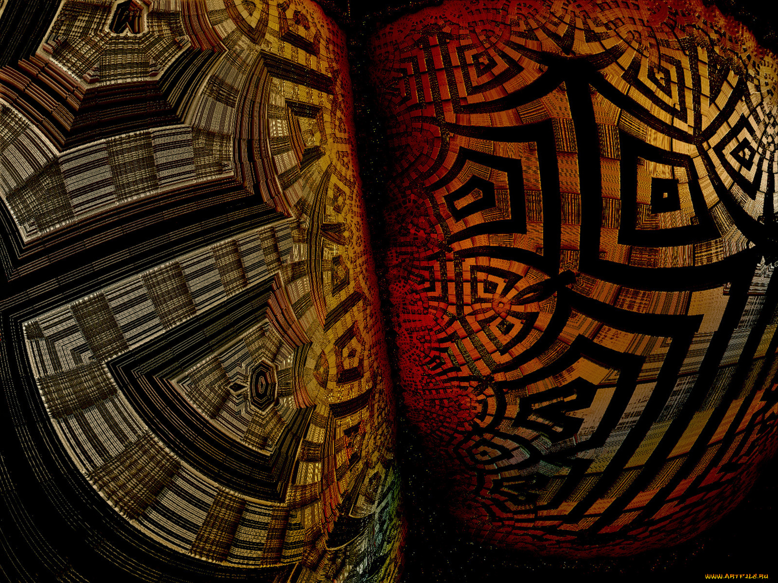 3д, графика, fractal, фракталы, абстракция