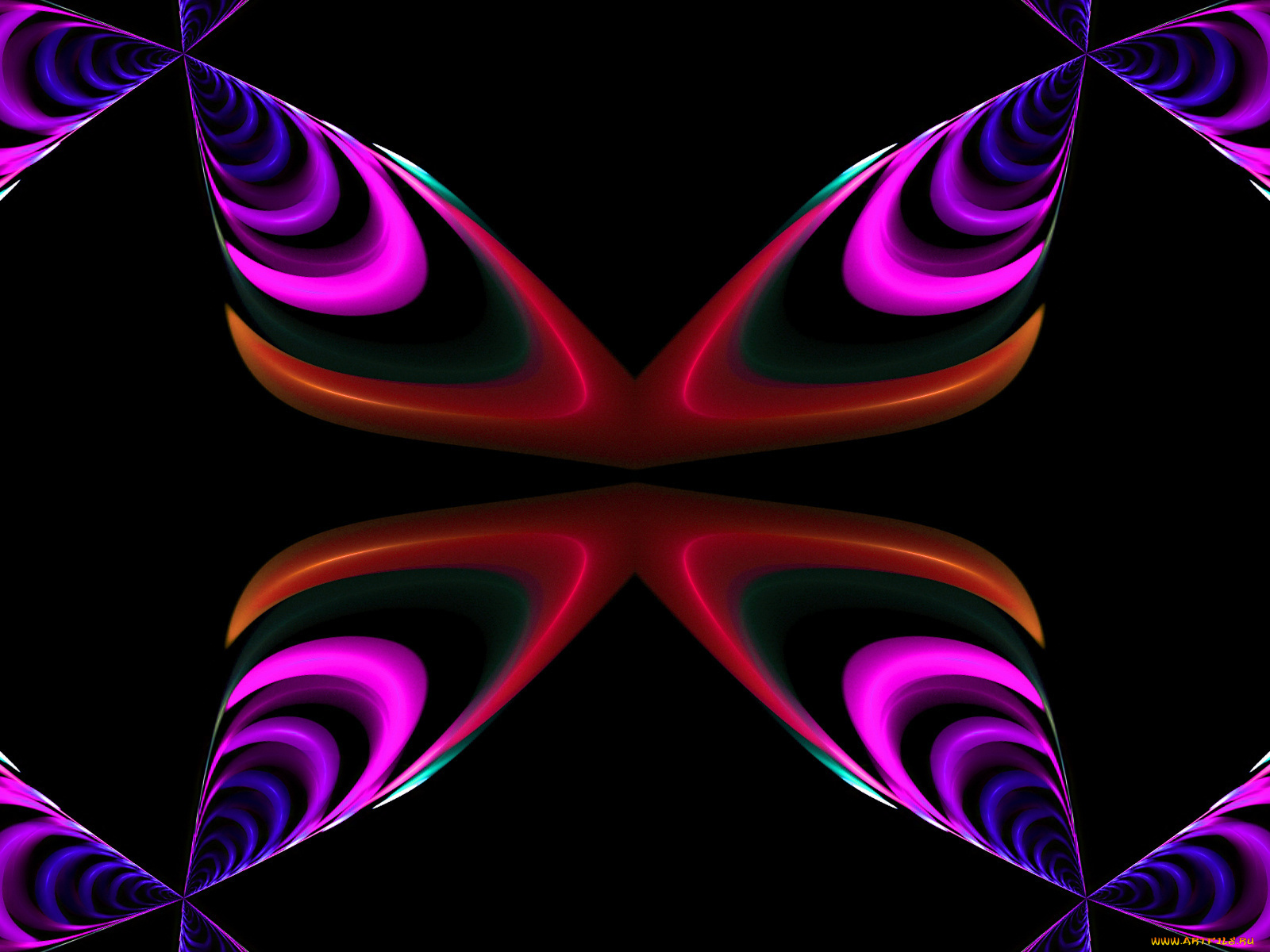 3д, графика, fractal, фракталы, абстракция, узор