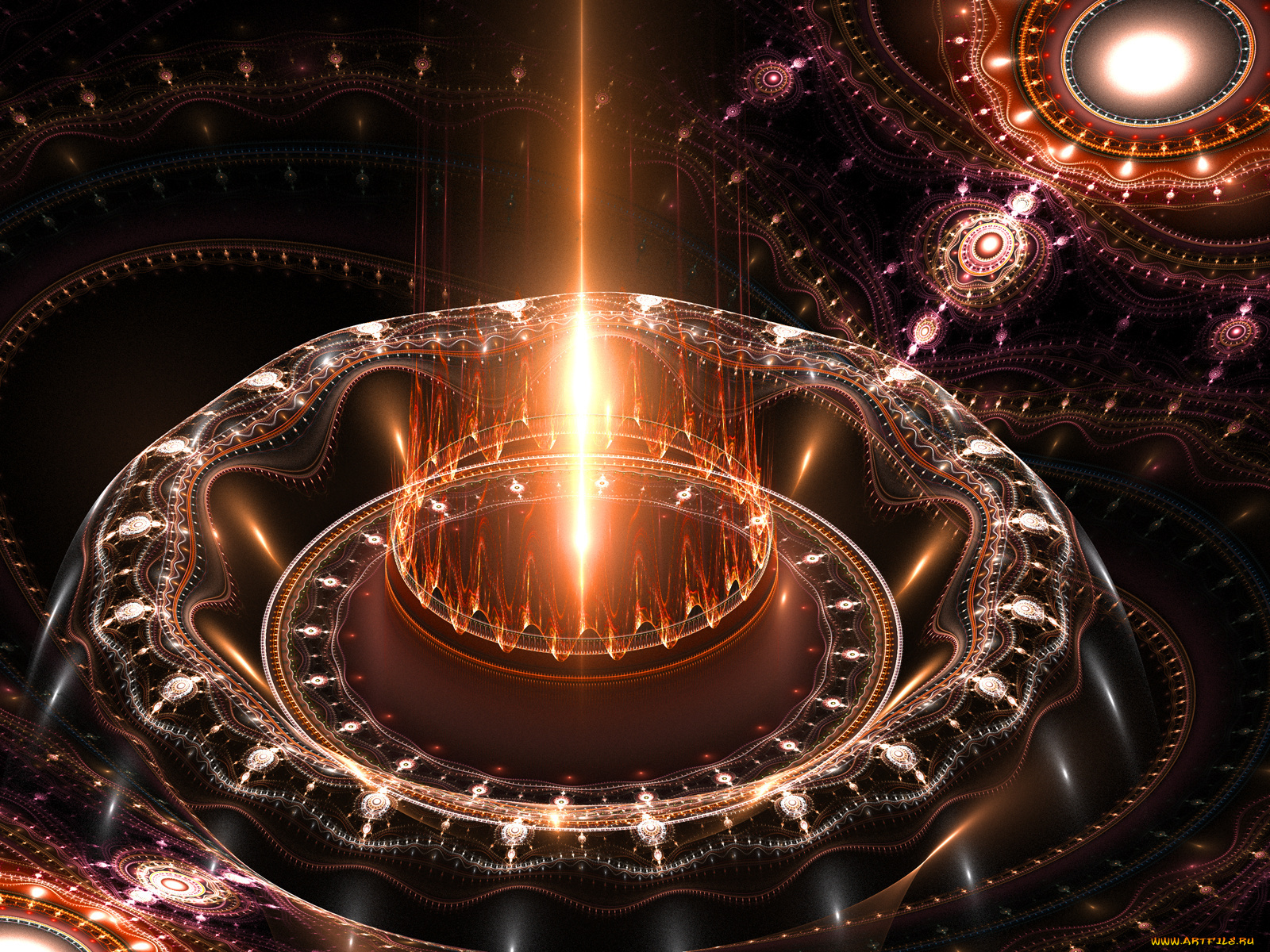 3д, графика, fractal, фракталы, абстракция, узор