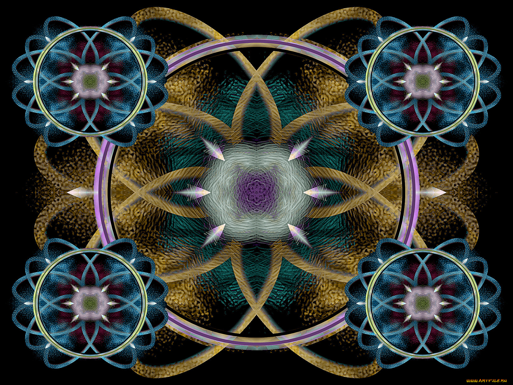 3д, графика, fractal, фракталы, абстракция, узор