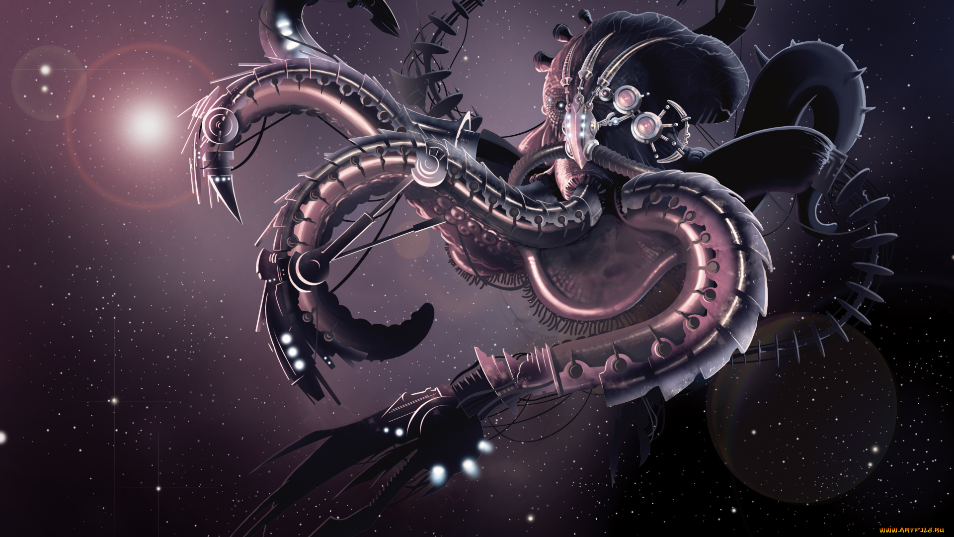 cyborg, фэнтези, роботы, киборги, механизмы, механизм, киборг