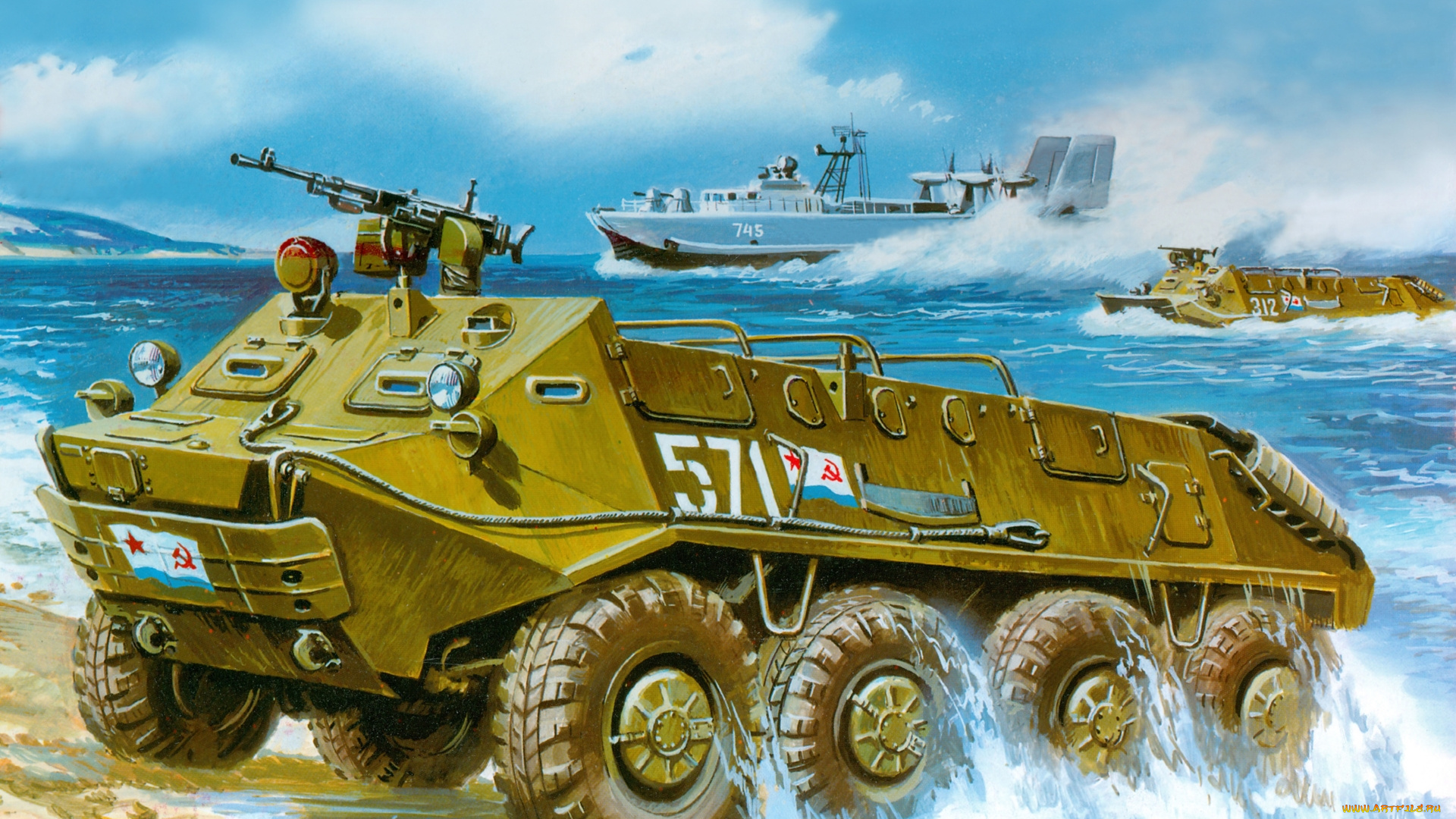 рисованные, армия, рисунок