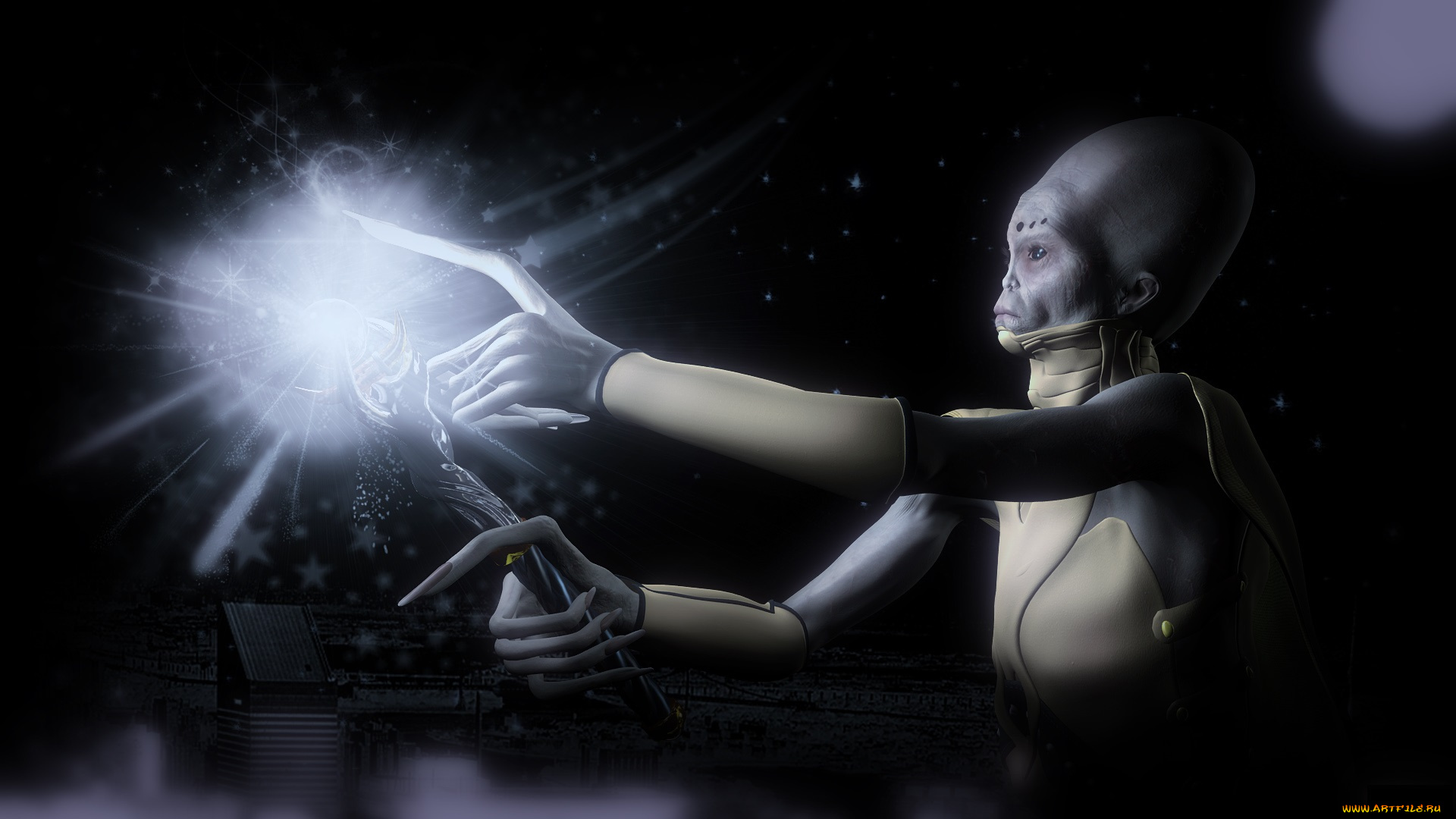 3д, графика, creatures, существа, магия