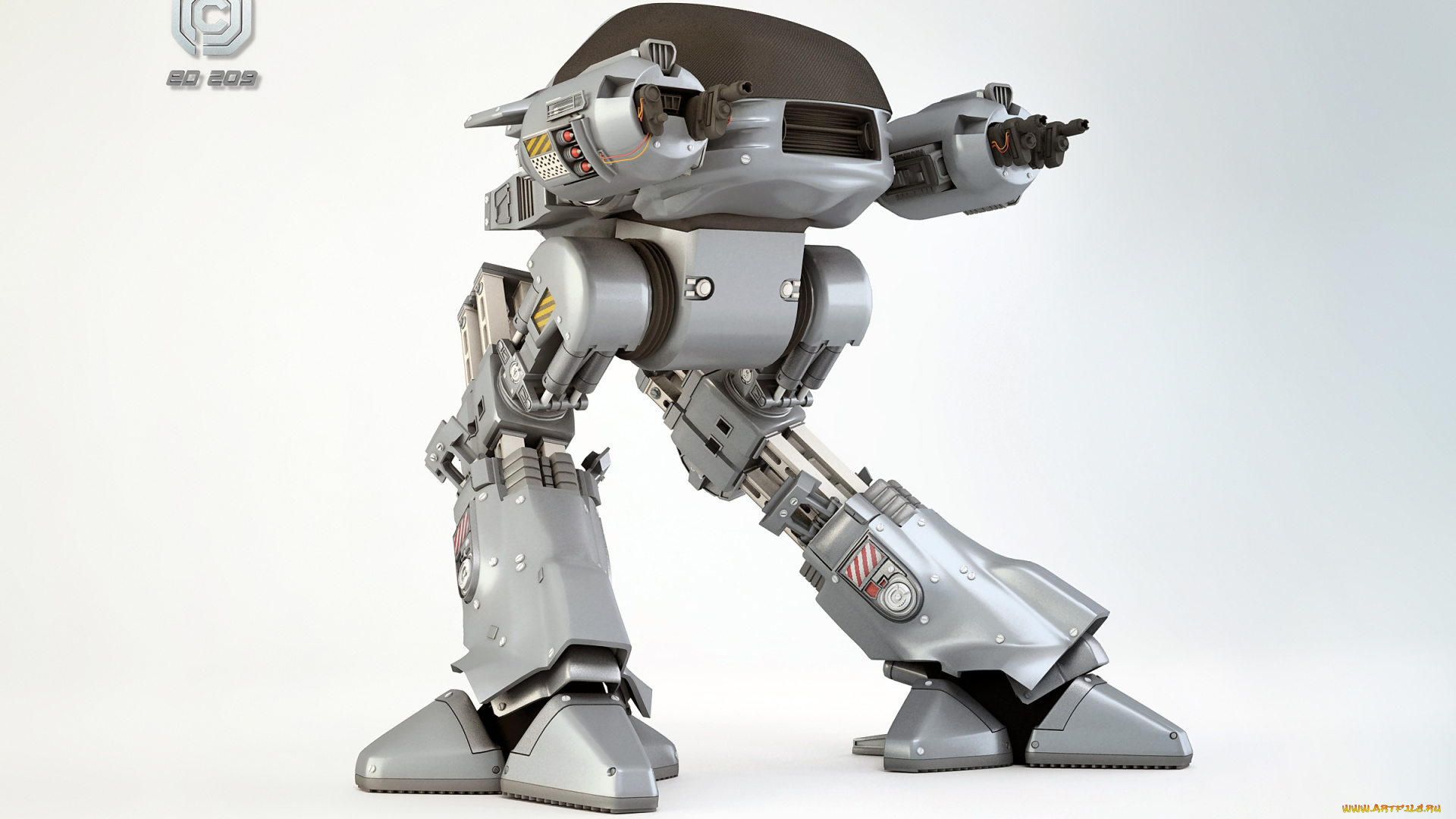 3д, графика, modeling, моделирование, робот