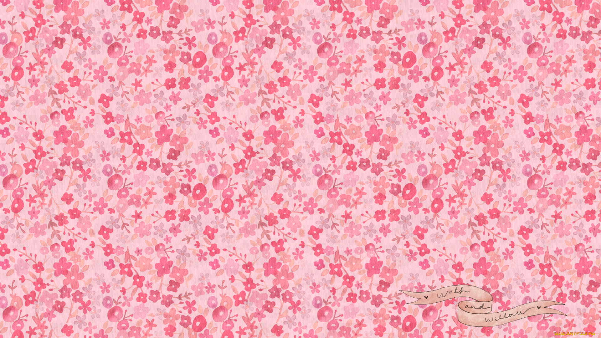 векторная, графика, цветы