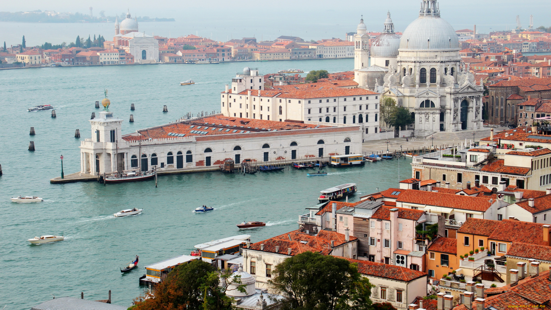 венеция, города, италия, венето, дома, побережье