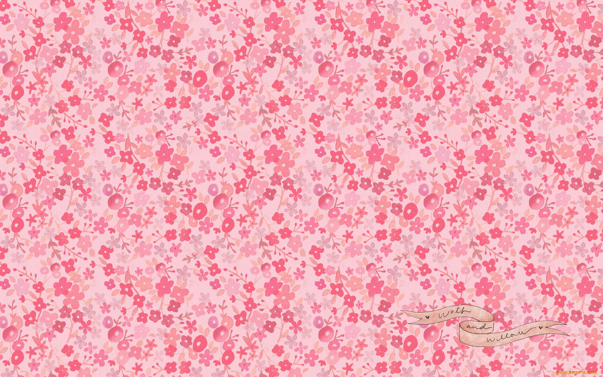 векторная, графика, цветы