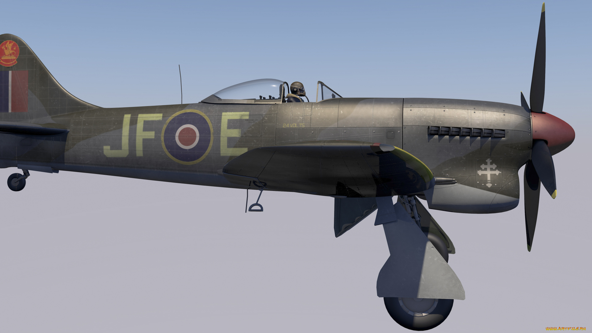 авиация, 3д, рисованые, v-graphic, самолет, полет