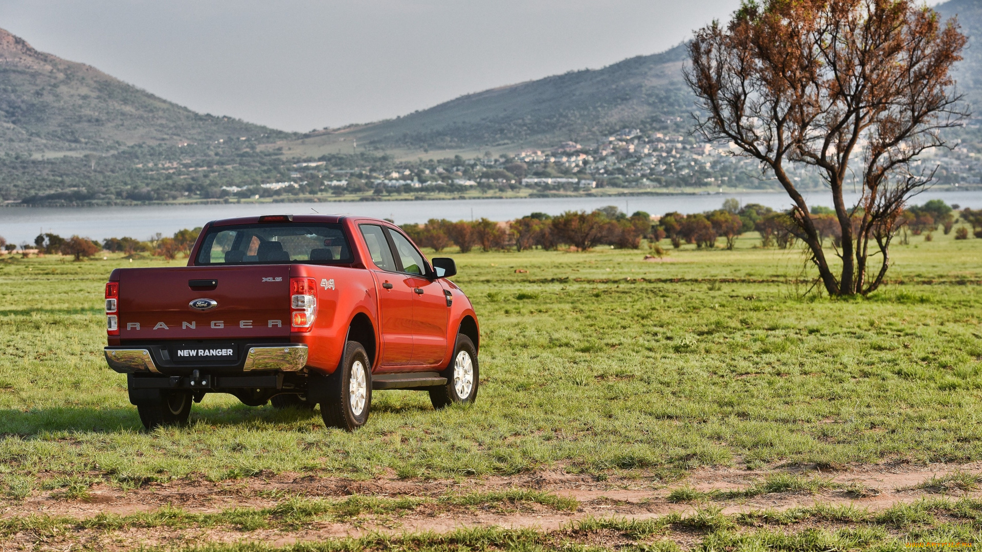 автомобили, ford, красный, 2015г, za-spec, cab, ranger, xls, double