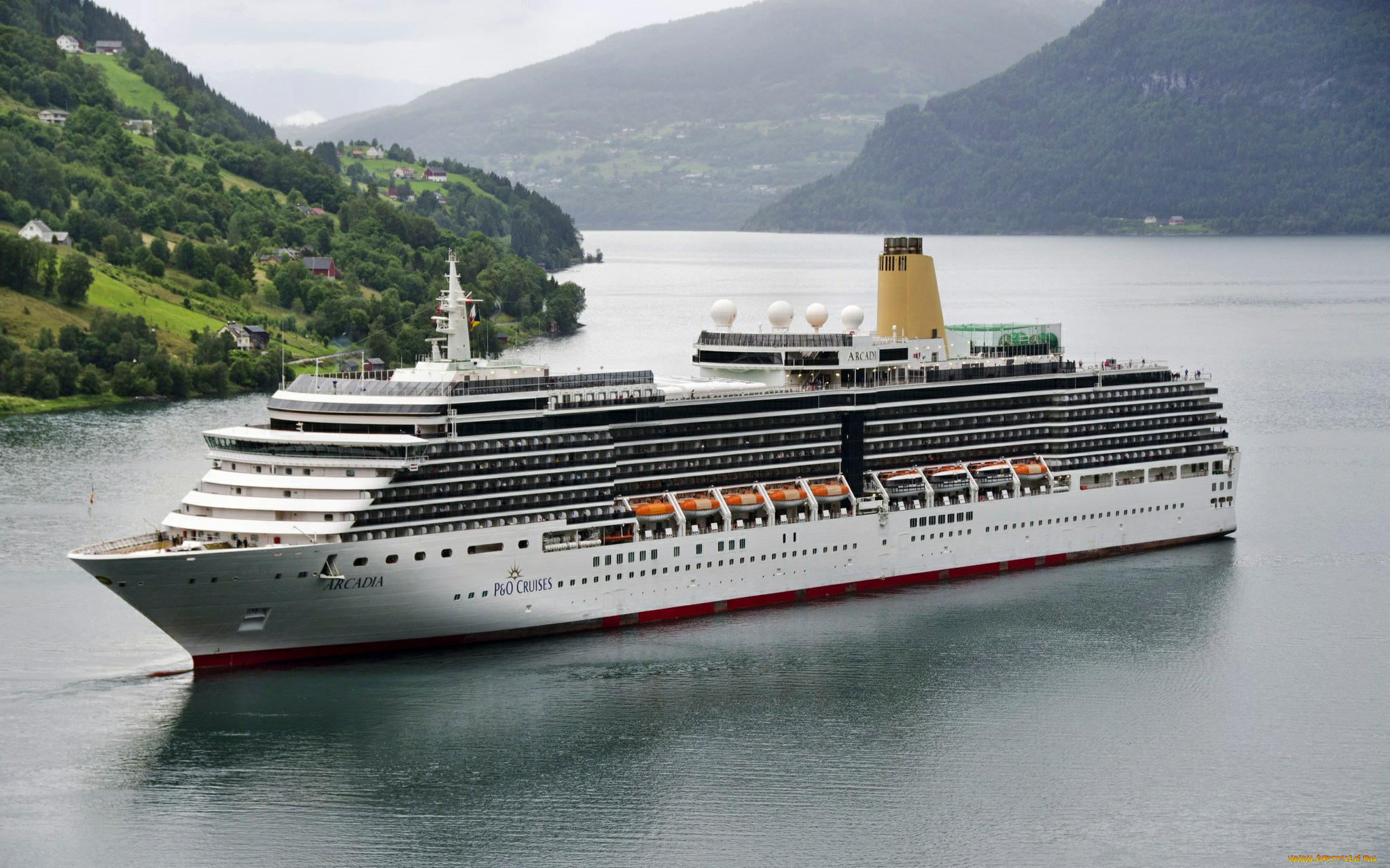 arcadia, корабли, лайнеры, причал, круиз, лайнер, океанский